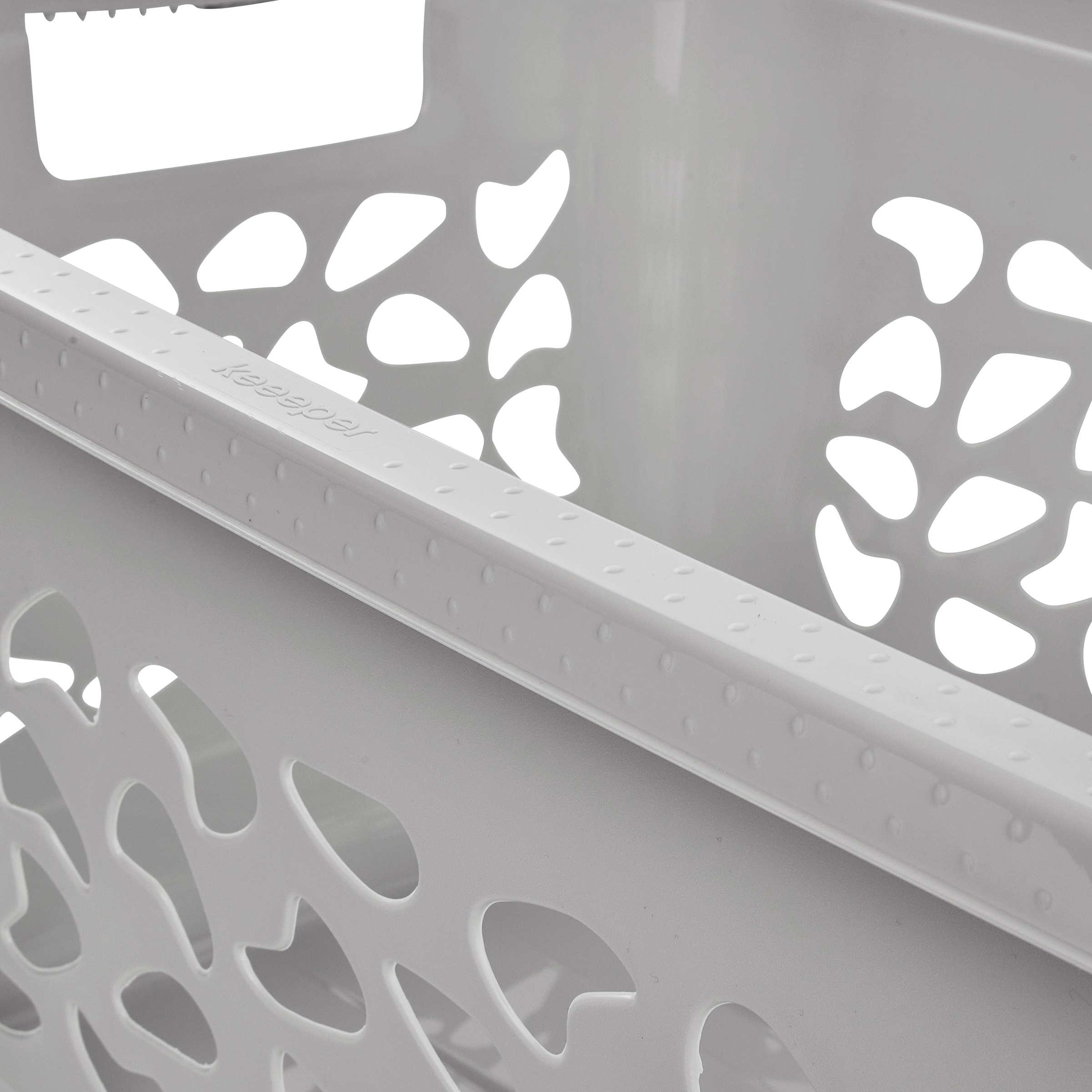 keeeper Wäschekorb »jost, 2er Set, 65 x 44 x 28 cm, 52 l« praktische Griffe, platzsparend ineinander nestbar