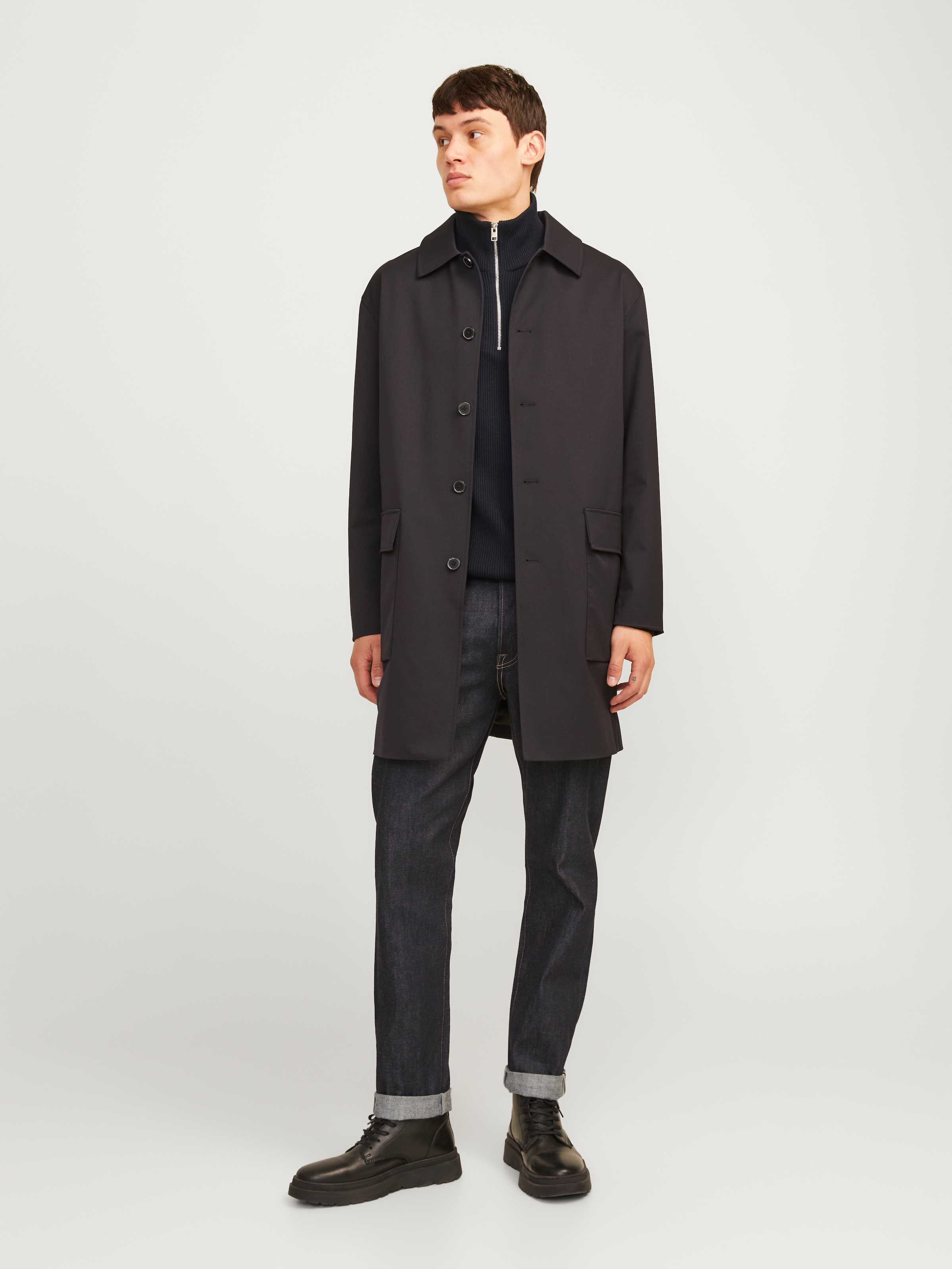 Jack & Jones Troyer »JJEPERFECT KNIT HALF ZIP SN«
