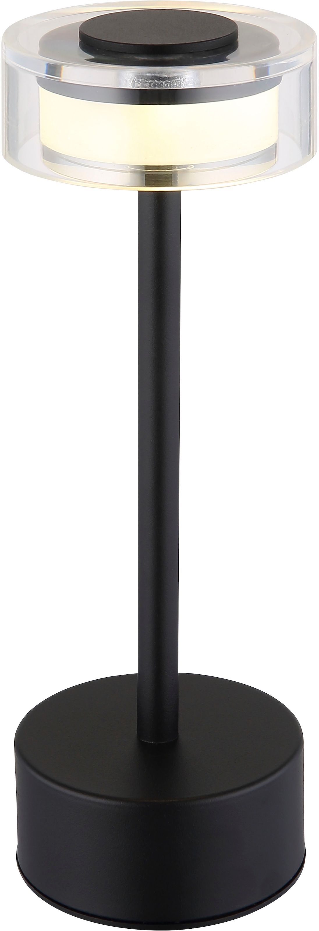 GLOBO LIGHTING LED Tischleuchte »SHIRA« LED-Modul 1 Stk. warmweiß - kaltweiß Akkutischleuchte, Touchdimmer, Lichttemperaturwechsel