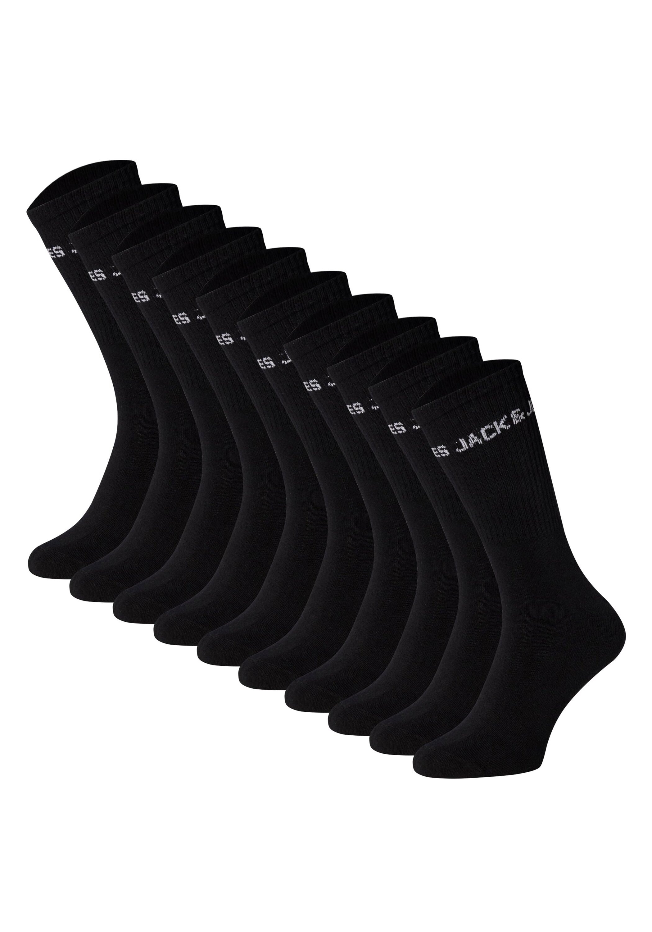 Socken »Socken JACREGEN TENNIS SOCKS 10 PACK JNR LN 10er Pack«