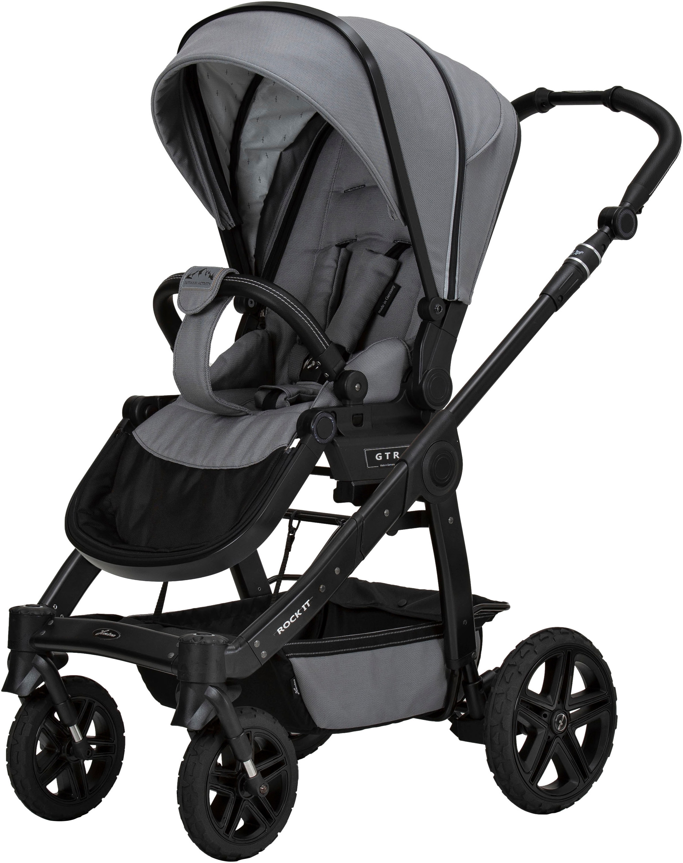 Hartan Kombi-Kinderwagen »Rock it Outdoor«, Lieferung ohne Adapter; Made in Germany