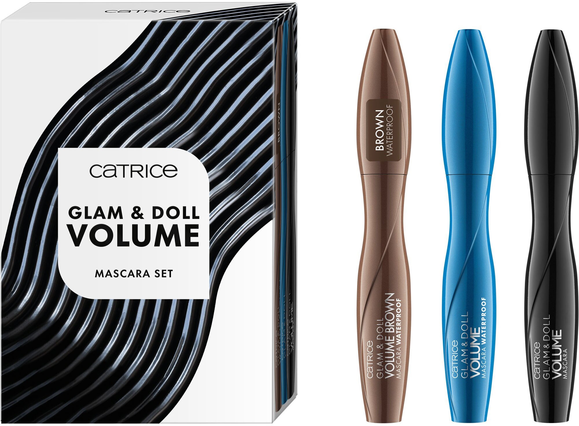 Catrice Mascara-Set »Glam & Doll Volume Mascara Set«, (Set, 3 tlg.)