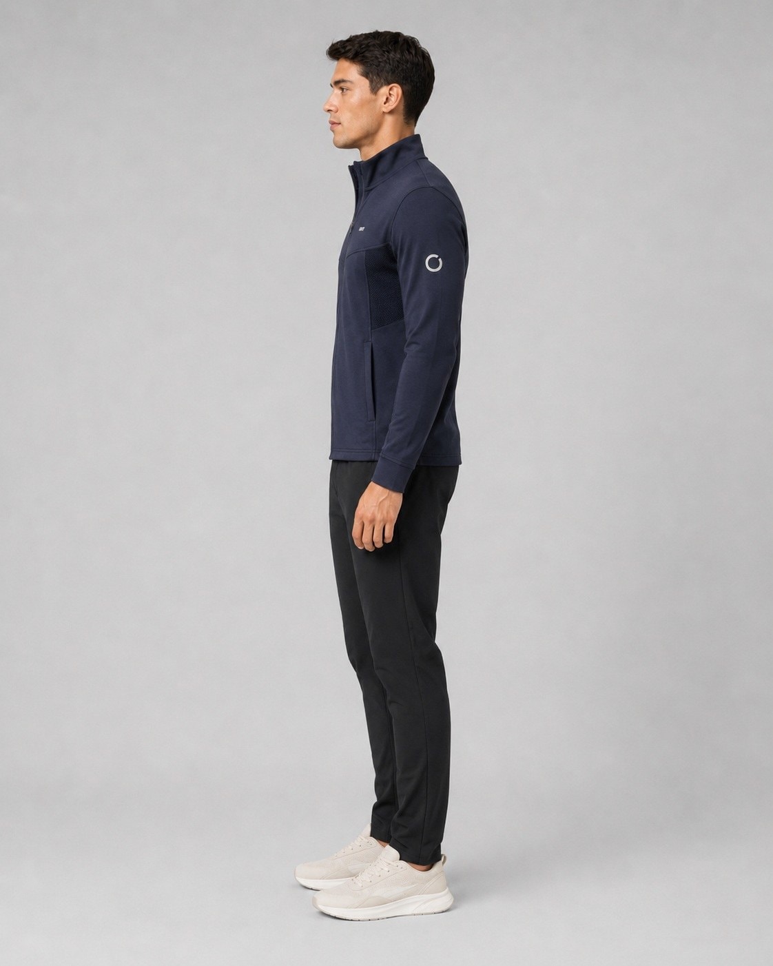 LPO Trainingsjacke »Trainingsjacke, Sportjacke Aiden« mit Allover‑Print