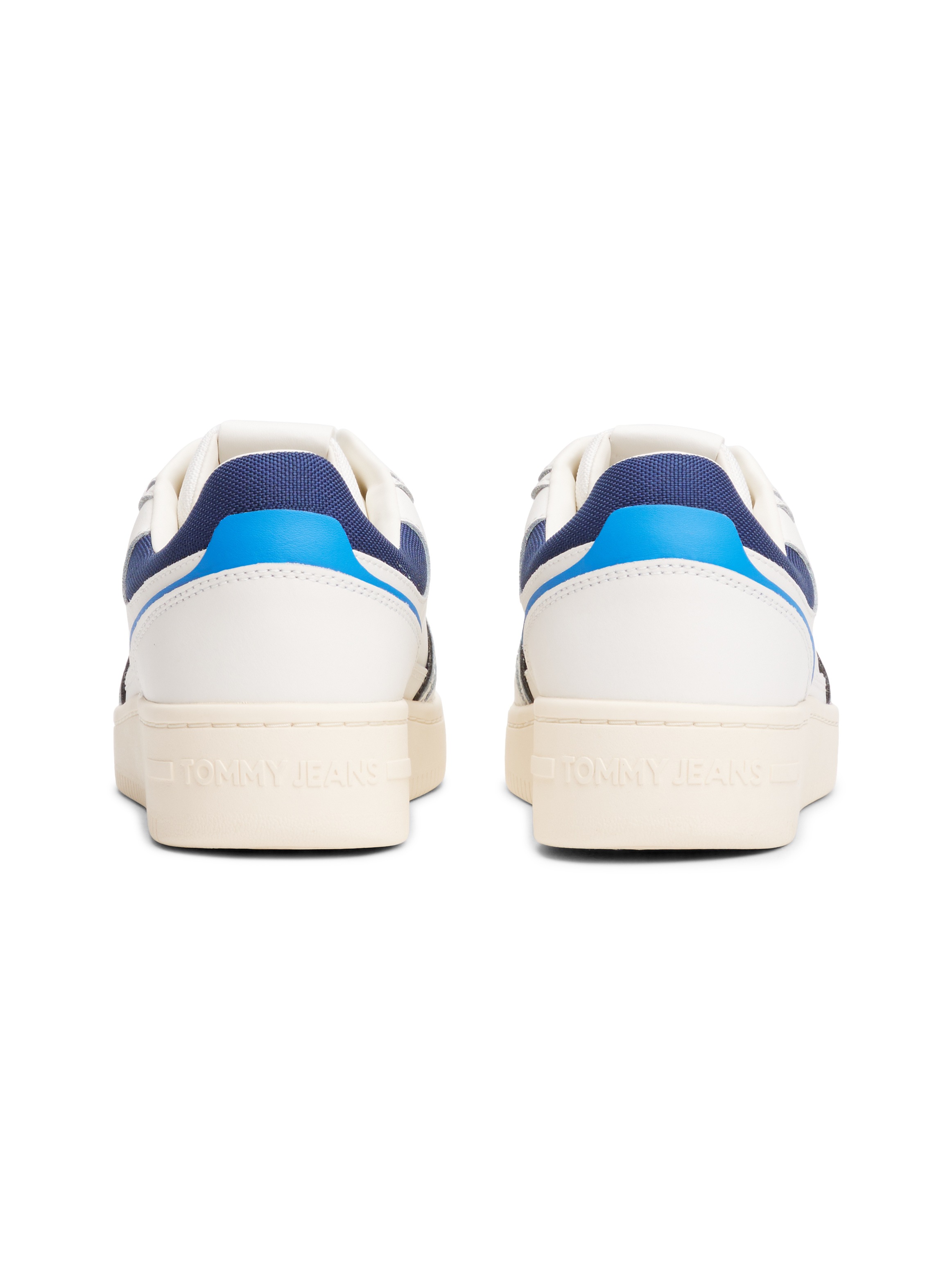 Tommy Jeans Sneaker »TJM RETRO BASKET«, Freizeitschuh, Halbschuh, Schnürer mit Kontrast-Details