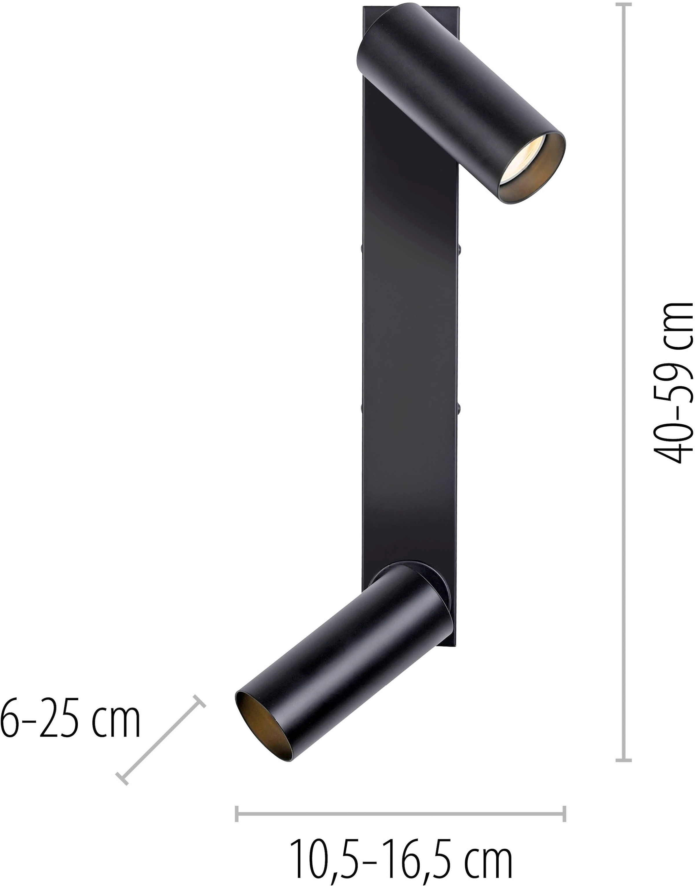 SCHÖNER WOHNEN-Kollektion LED Deckenleuchte »RIK« GU10 1 Stk. Warmweiß SCHÖNER WOHNEN Kollektion, dreh- und schwenkbar