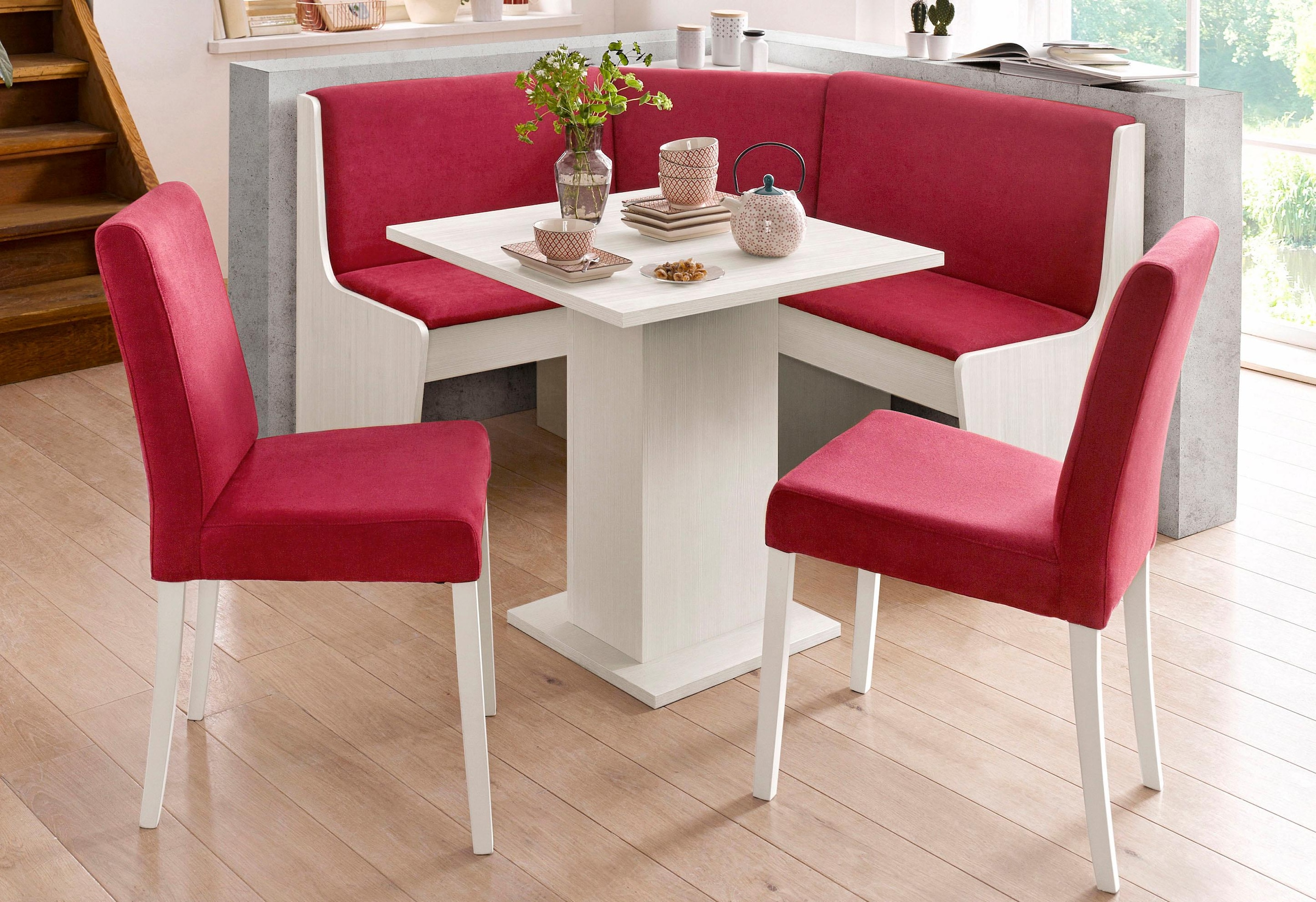 Home affaire Eckbankgruppe »Luce«, (Set, 4 tlg.)