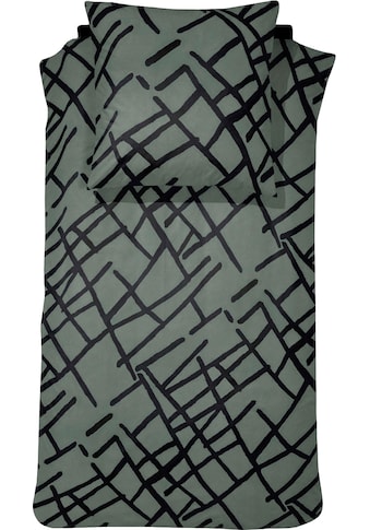 damai Bettwäsche »Kline«, (2 tlg.), mit großformatigem Muster kaufen
