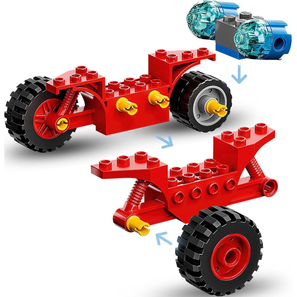 LEGO® Konstruktionsspielsteine »Miles Morales: Spider-Mans Techno-Trike (10781), LEGO® Marvel«, (59 St.)
