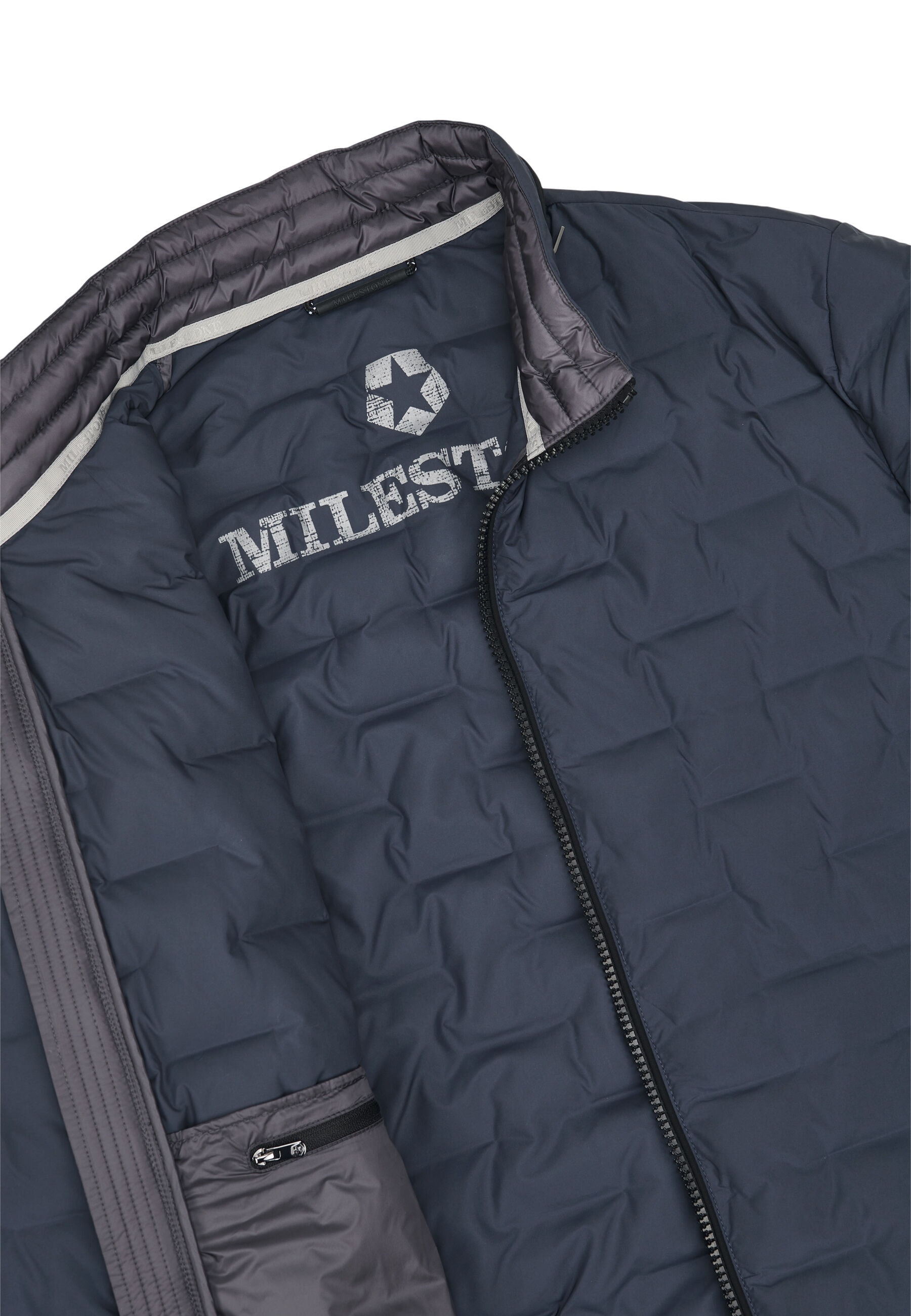 Milestone Winterjacke »MSSalvio« ohne Kapuze mit einer matten Oberfläche