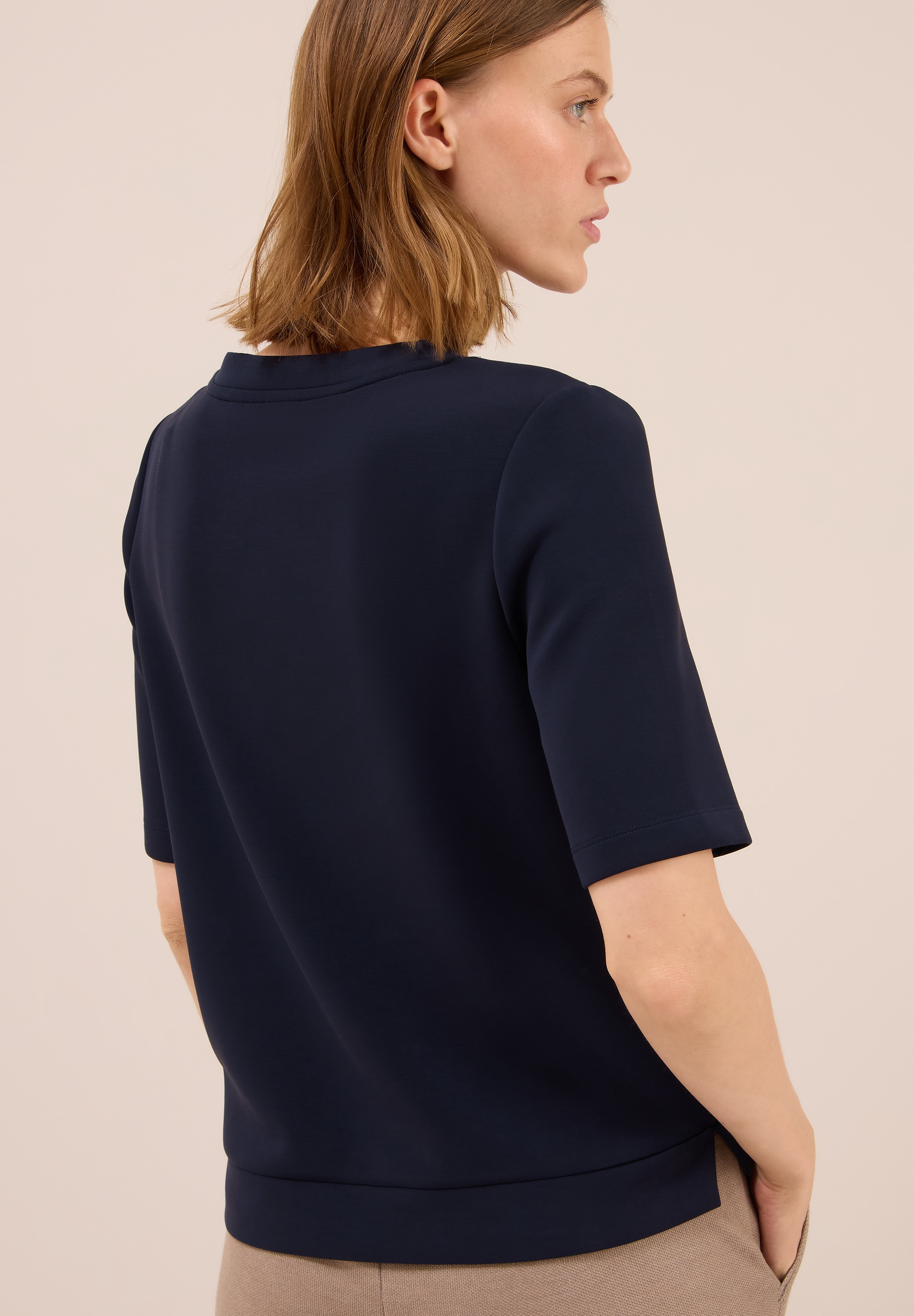 Cecil Sweatshirt mit seitlichen Schlitzen