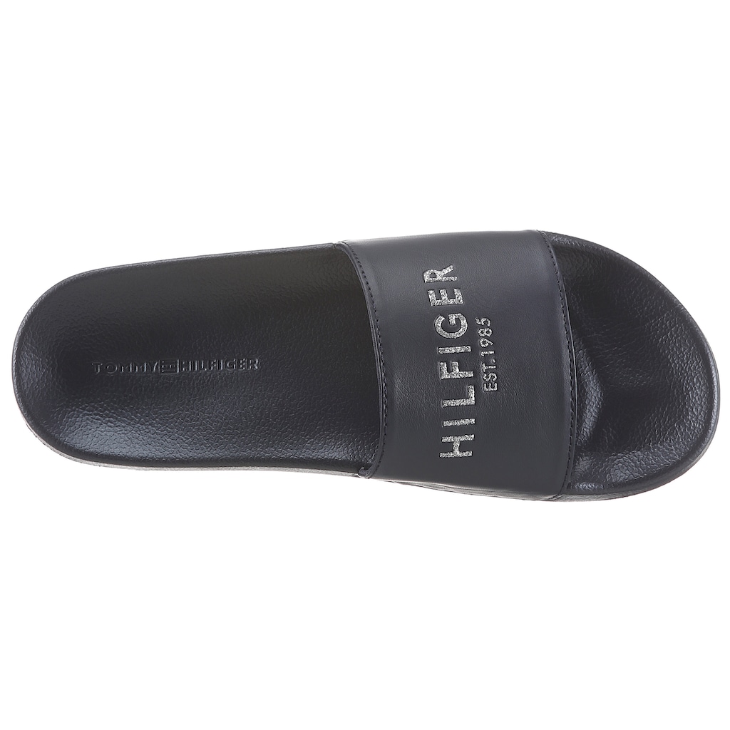 Tommy Hilfiger Badepantolette »GLITTER POOL SLIDE«