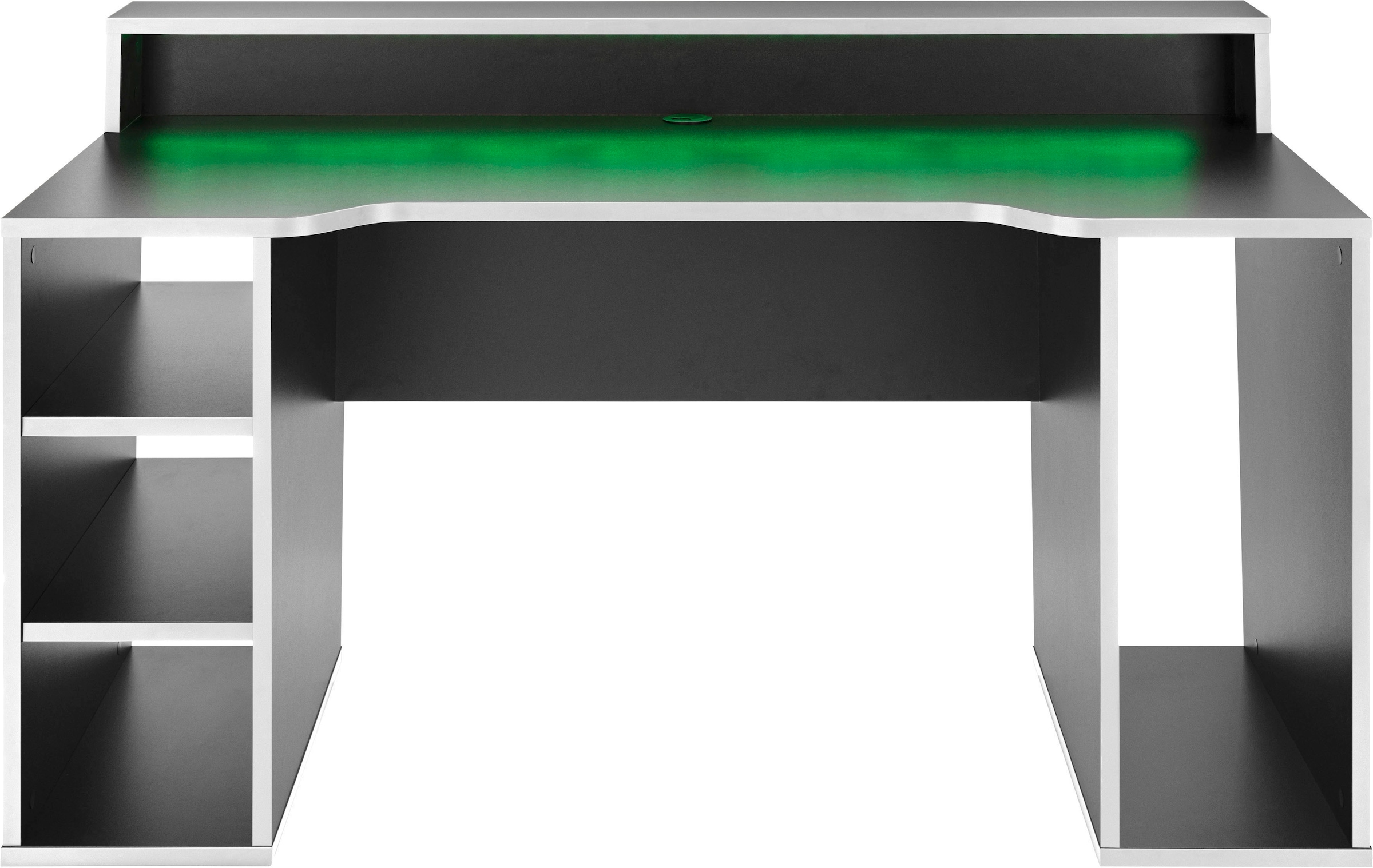 FORTE Gamingtisch »Tezaur«, mit RGB-Beleuchtung, Breite 160 cm auf Rechnung  bestellen
