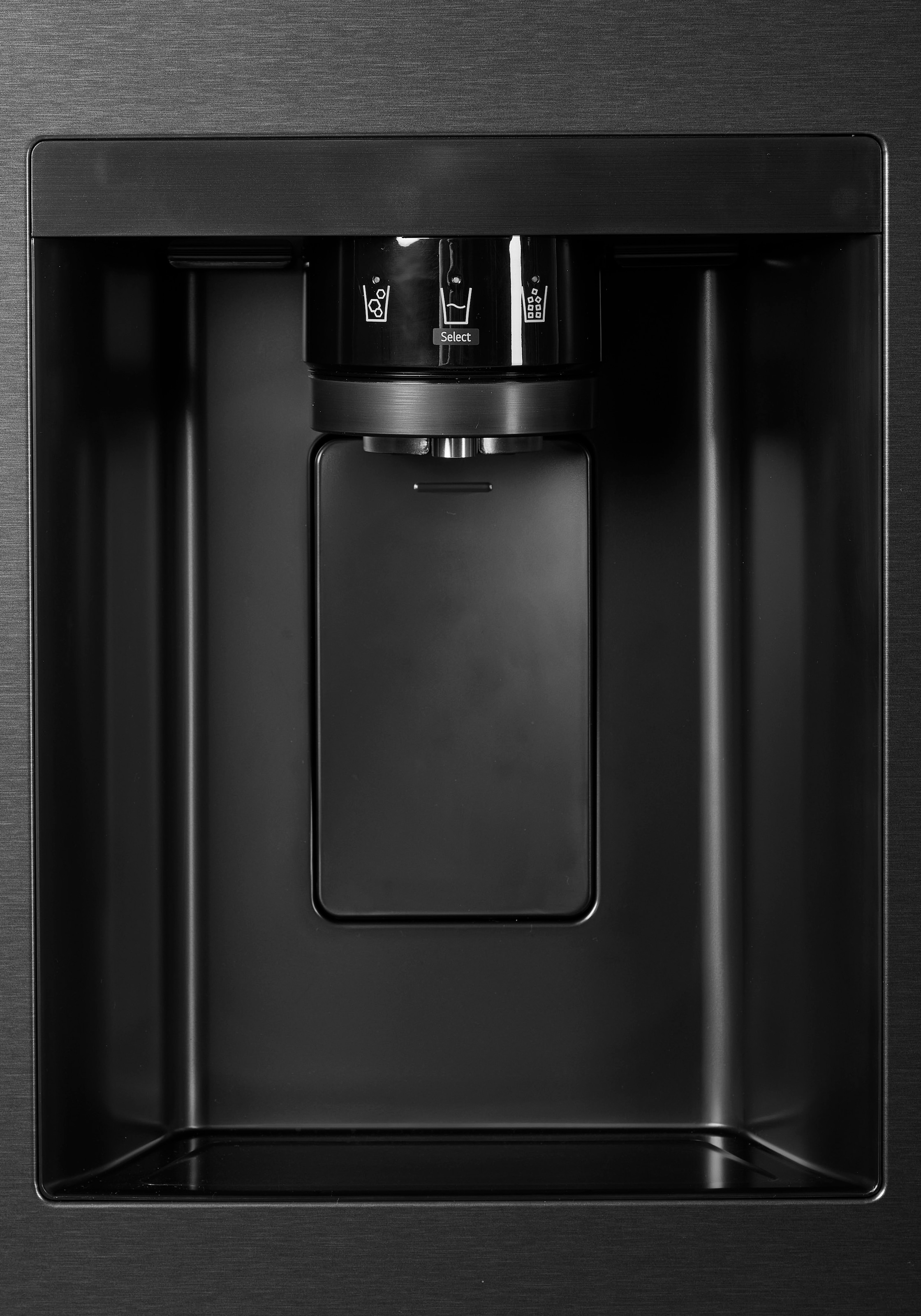 LG Side-by-Side »GSLC41EPPE«, Total No Frost, LINEARCooling, Multi-Airflow, Integrierter Wassertank