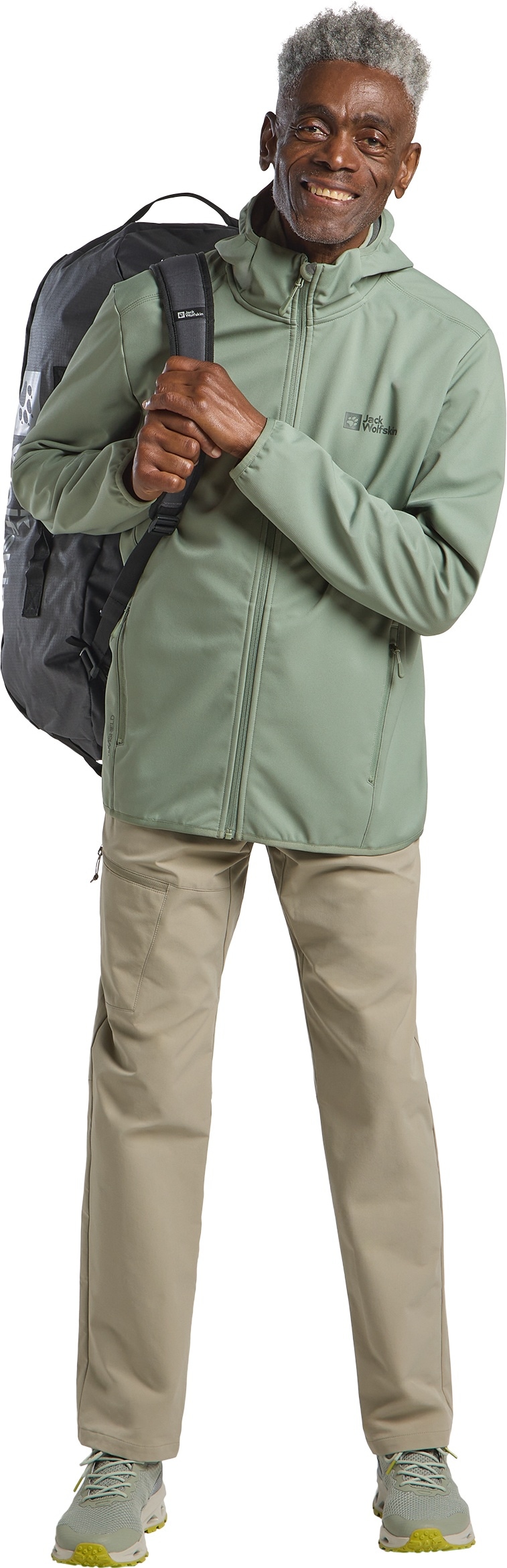 Jack Wolfskin Softshelljacke »BORNBERG HOODY M«, mit Kapuze