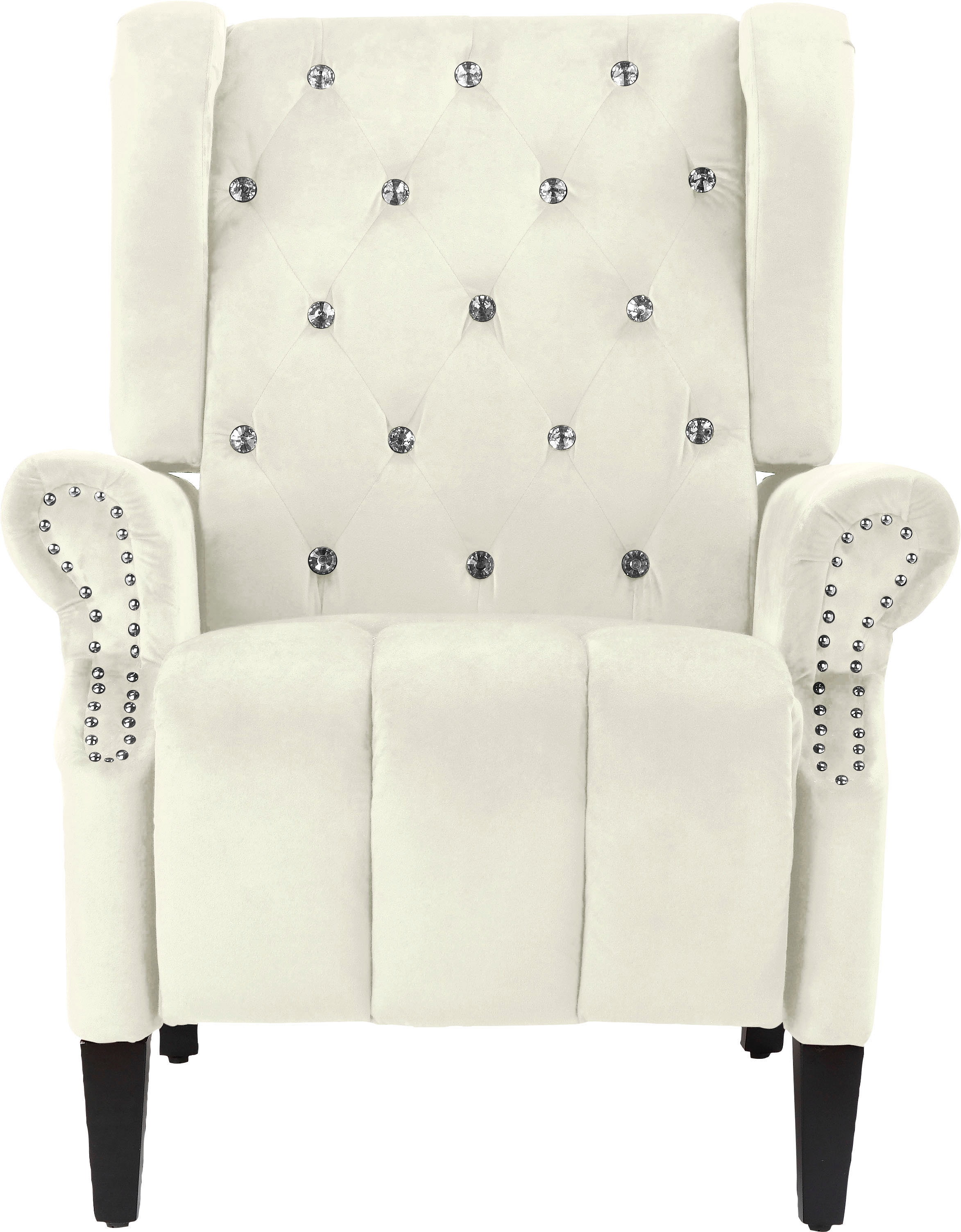 Leonique Relaxsessel »Childebert«, (1 St.), mit Verstellung, Sitz und Rücken gepolstert, Sitzhöhe 49,5 cm