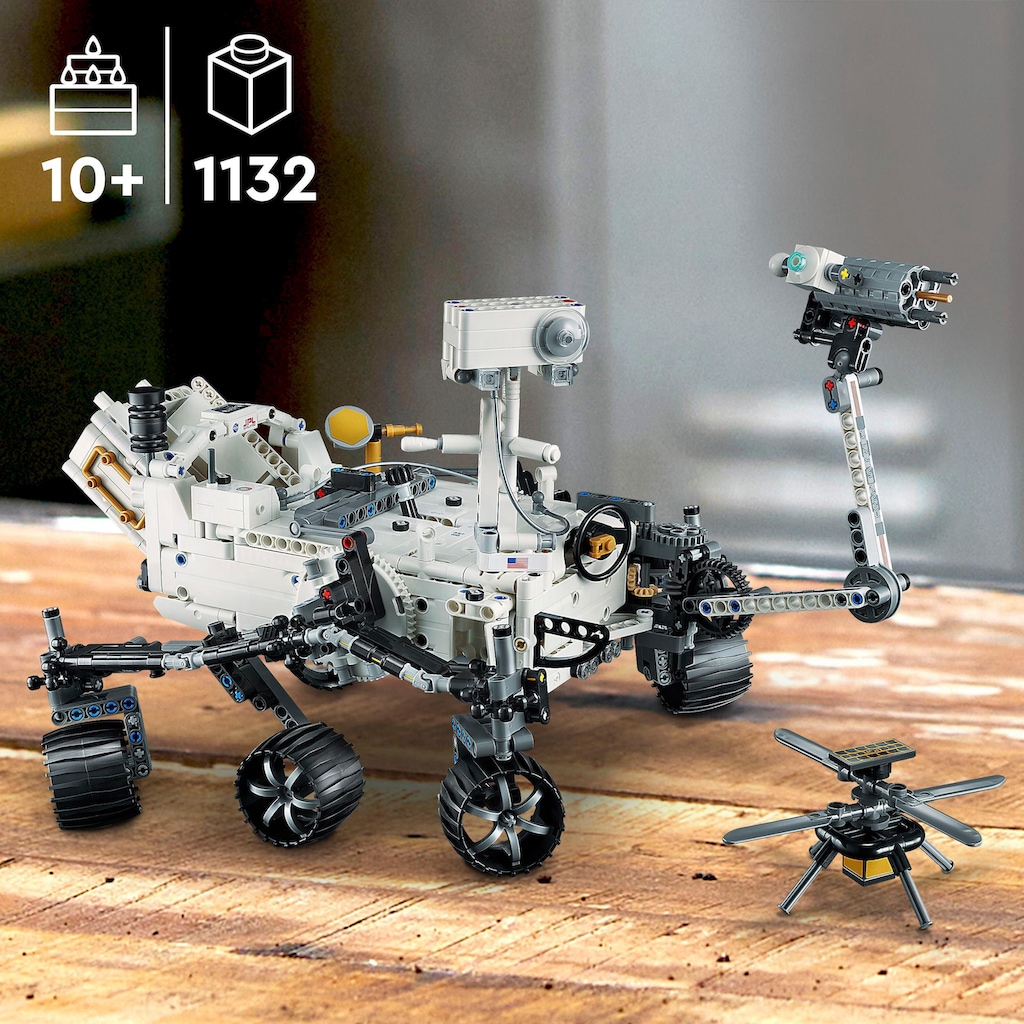 LEGO® Konstruktionsspielsteine »NASA Mars Rover Perseverance (42158), LEGO® Technic«, (1132 St.)