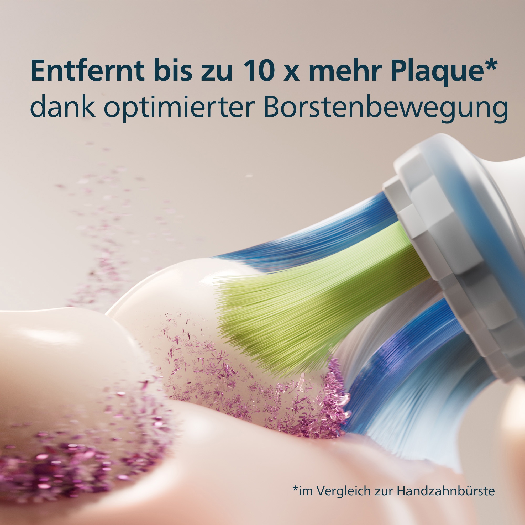 Philips Sonicare Aufsteckbürsten »C3 Premium Plaque Defence«, für extra gründliche Plaque-Entfernung, für jedes Sonicare Handstück