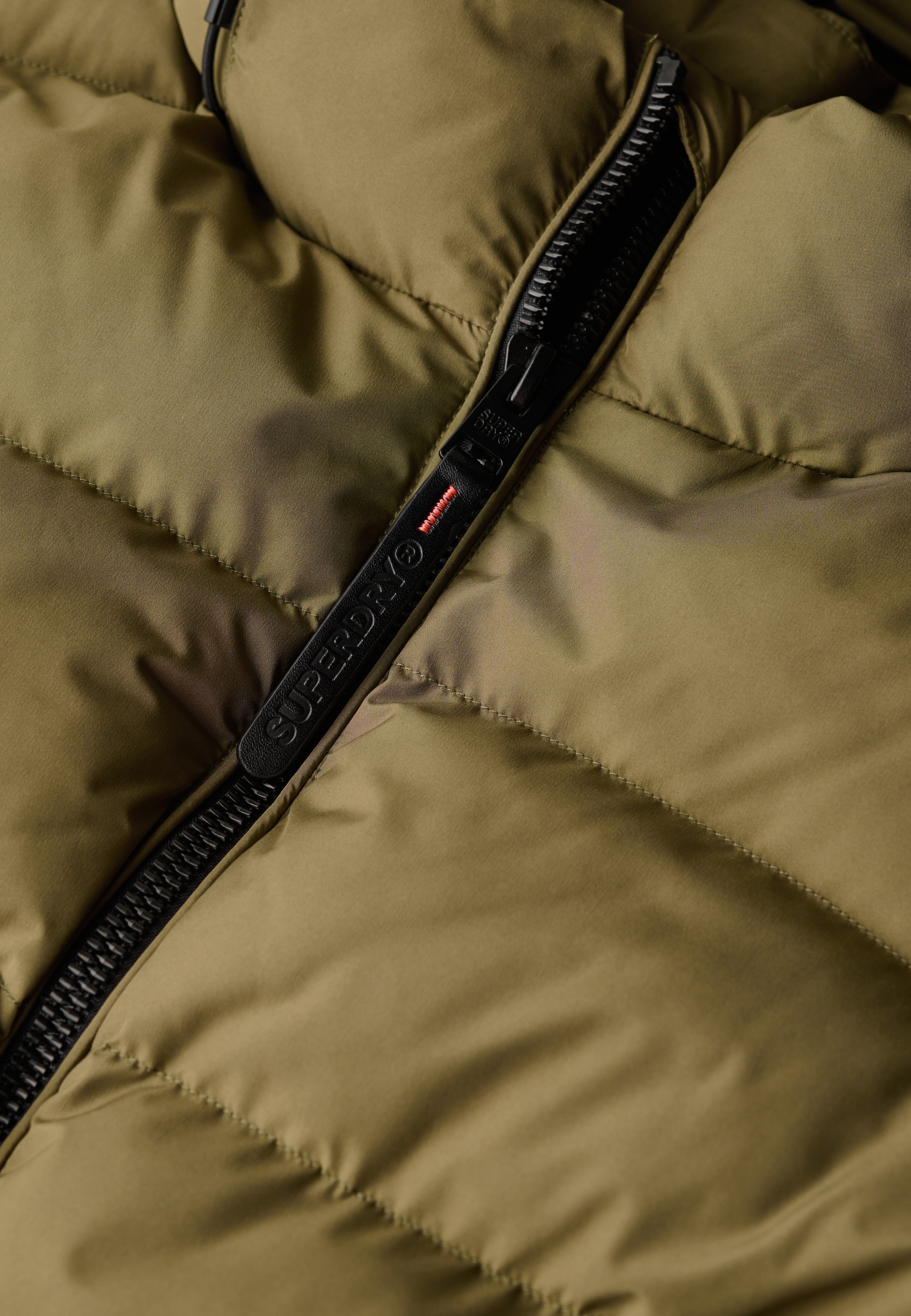 Superdry Steppjacke »HOODED SPORTS PUFFER JACKET«, mit Kapuze