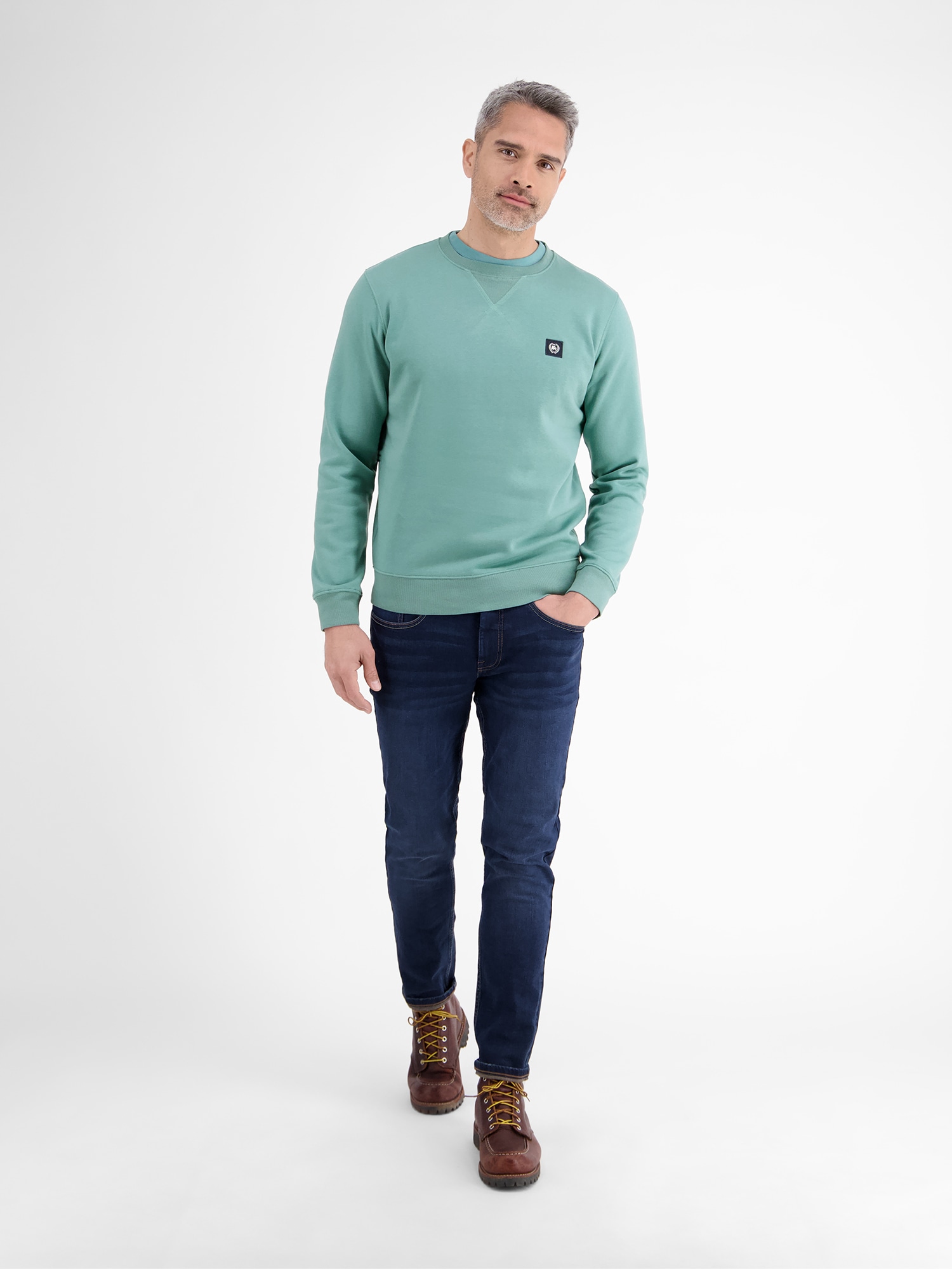LERROS Sweatshirt »LERROS Urbaner Sweatshirtstyle für Herren«