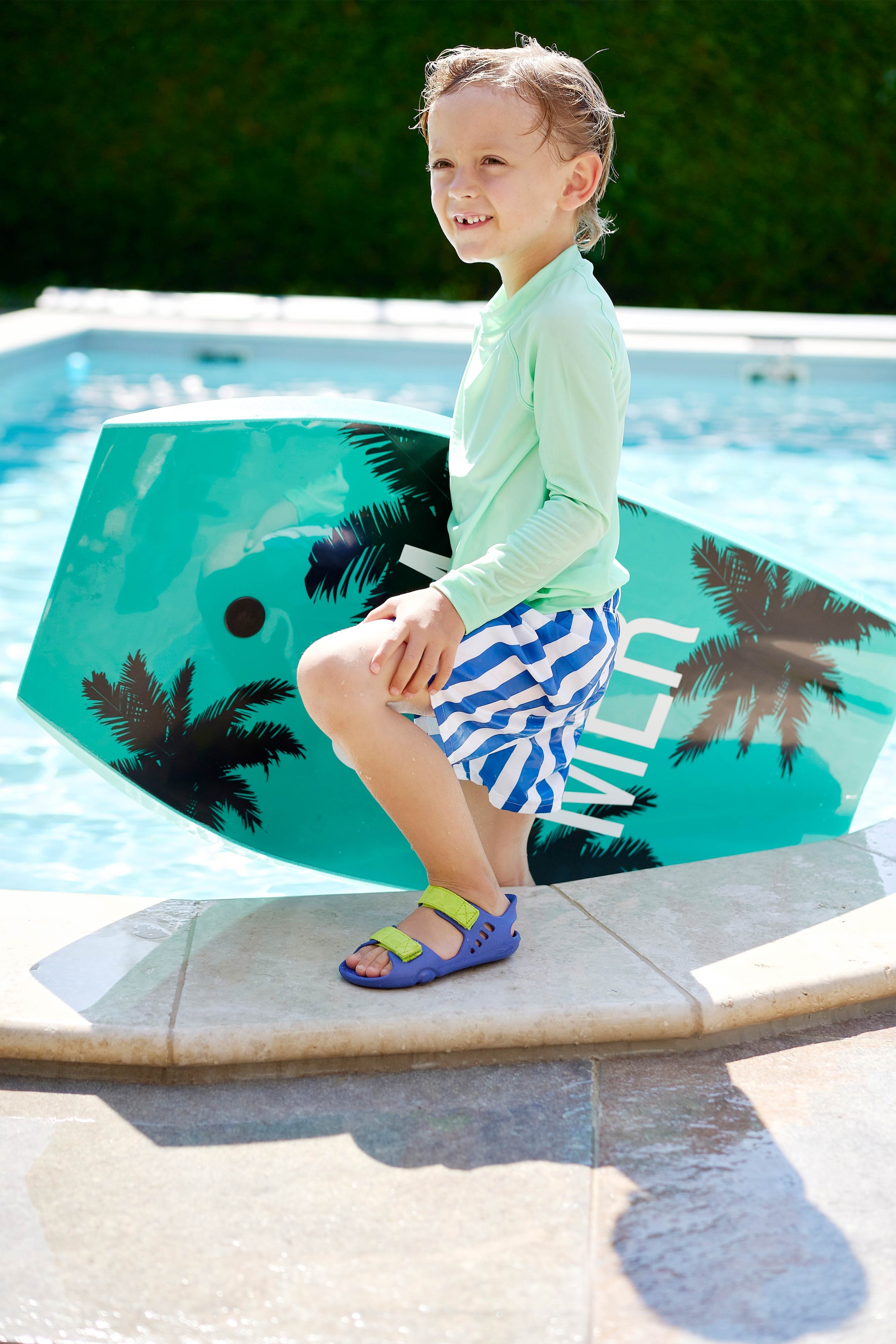 Superfit Badesandale »SPLASH-S WMS: M«, Wassersandale mit Klettverschluss, Größenschablone zum Download