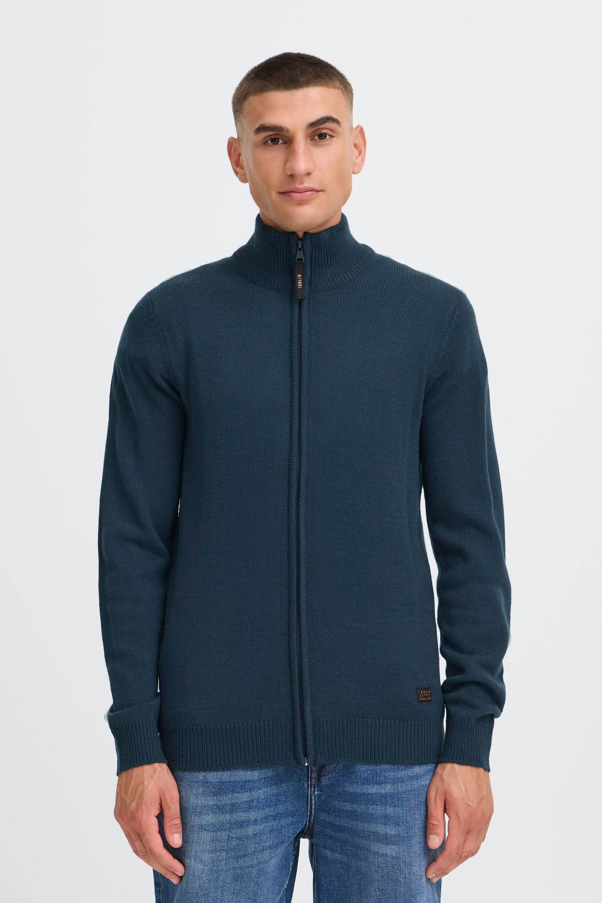 !Solid Strickjacke »Trainingsjacke SDBABAL«