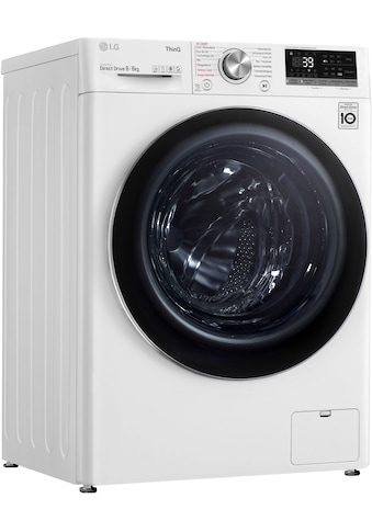 LG Waschtrockner »V7WD96H1A«, TurboWash® - Waschen in nur 39 Minuten kaufen