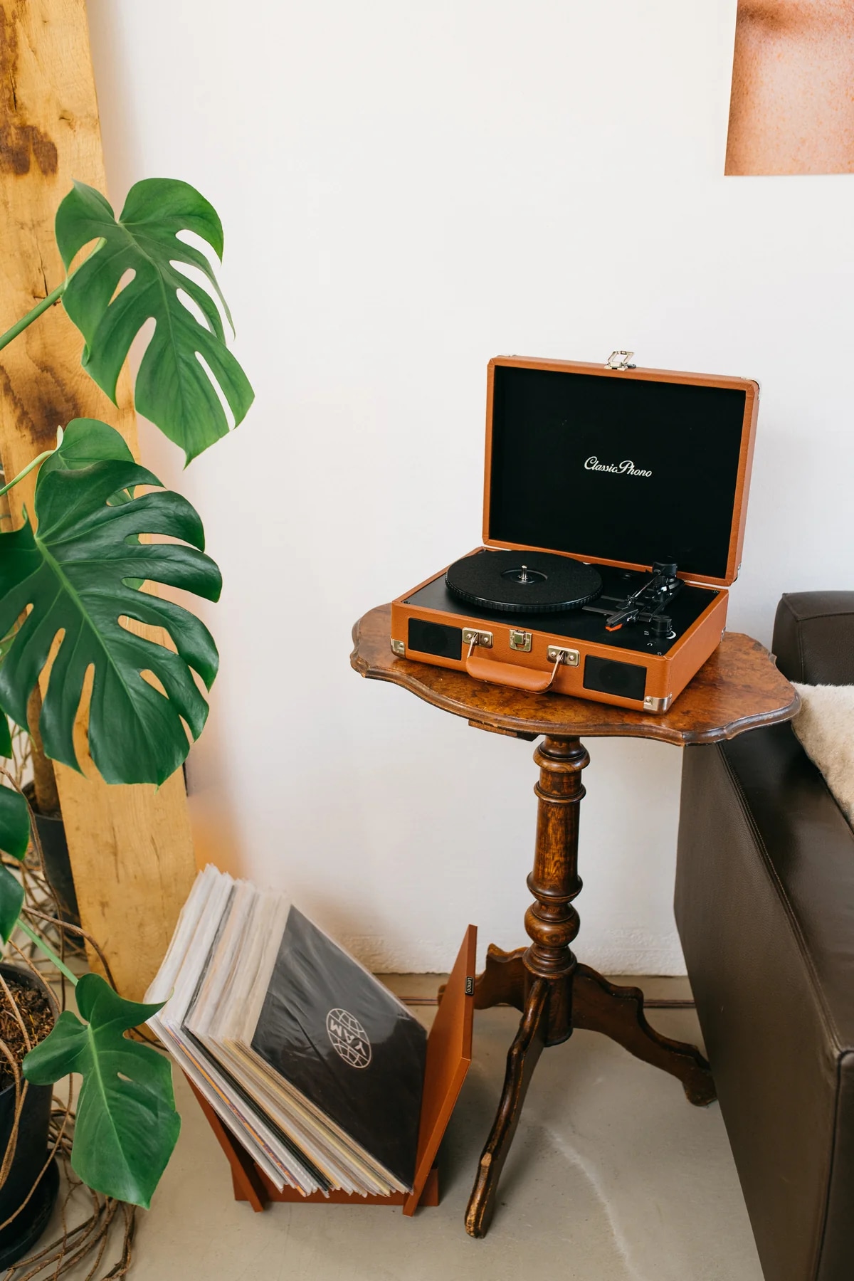 Classic Phono Plattenspieler »TT-10BN« Retro Koffer-Plattenspieler