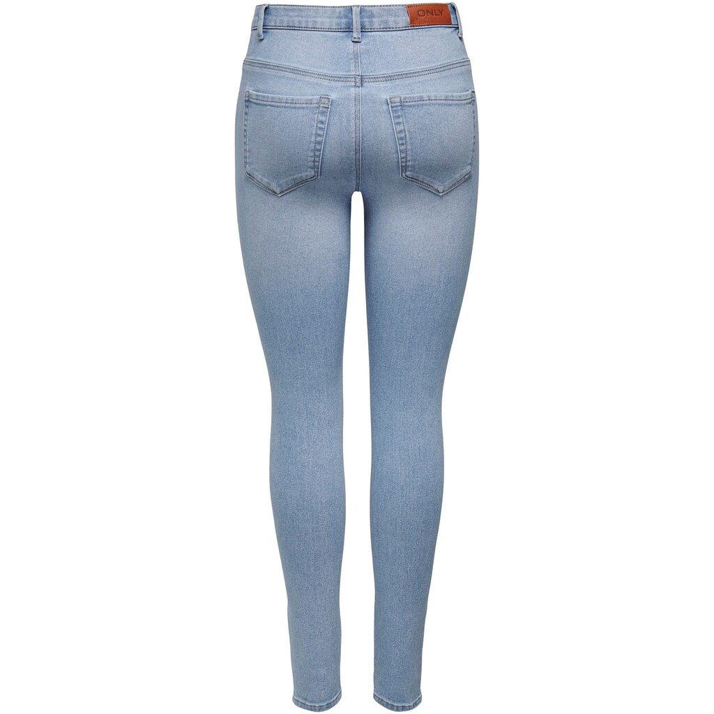 ONLY Jeansjeggings »ONLDAISY HW SK ZIP LEGGING DNM PIMBOX«, mit Reißverschluss Detail am Bein