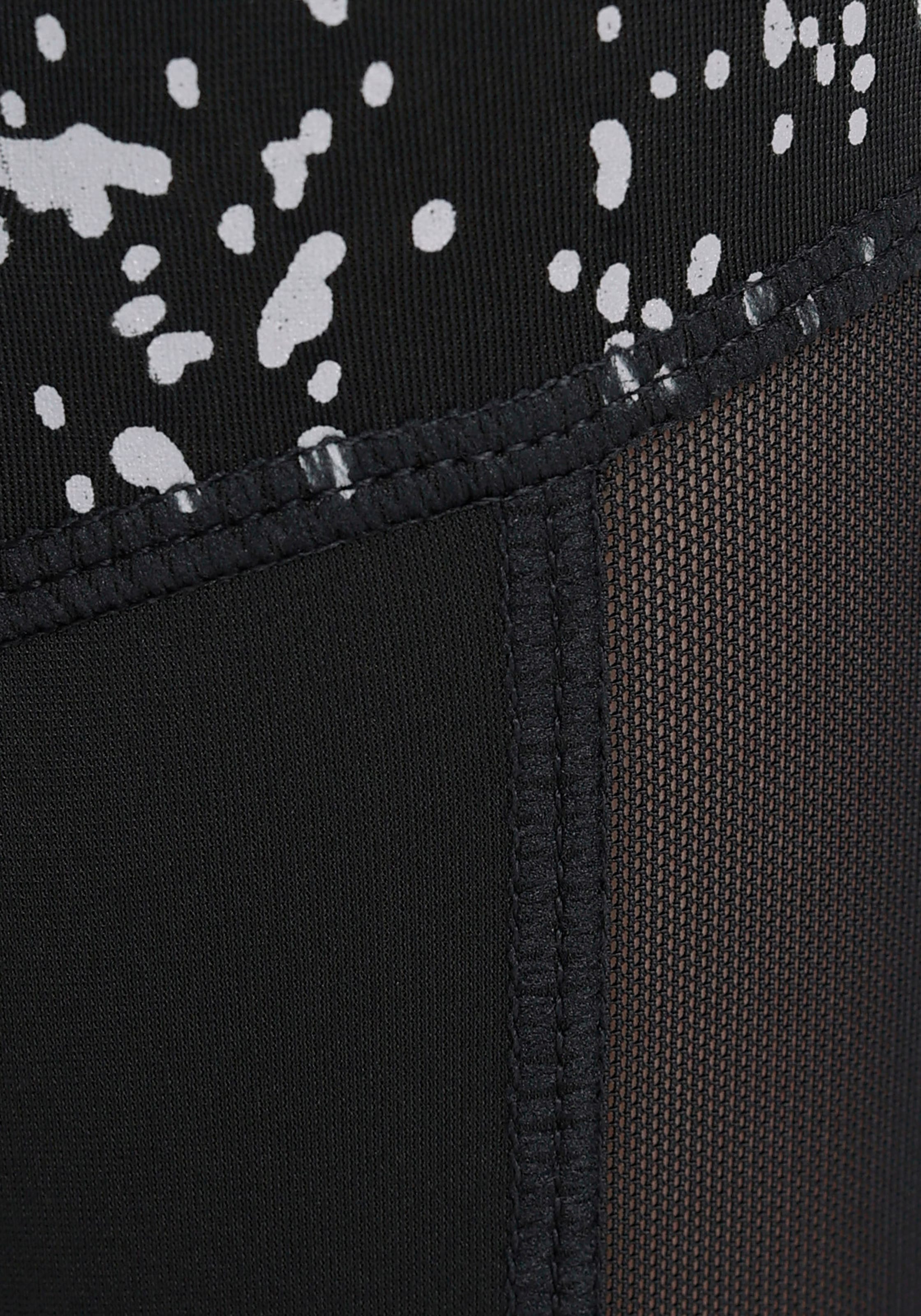 LASCANA ACTIVE Funktionsleggings, mit reflektierenden Print