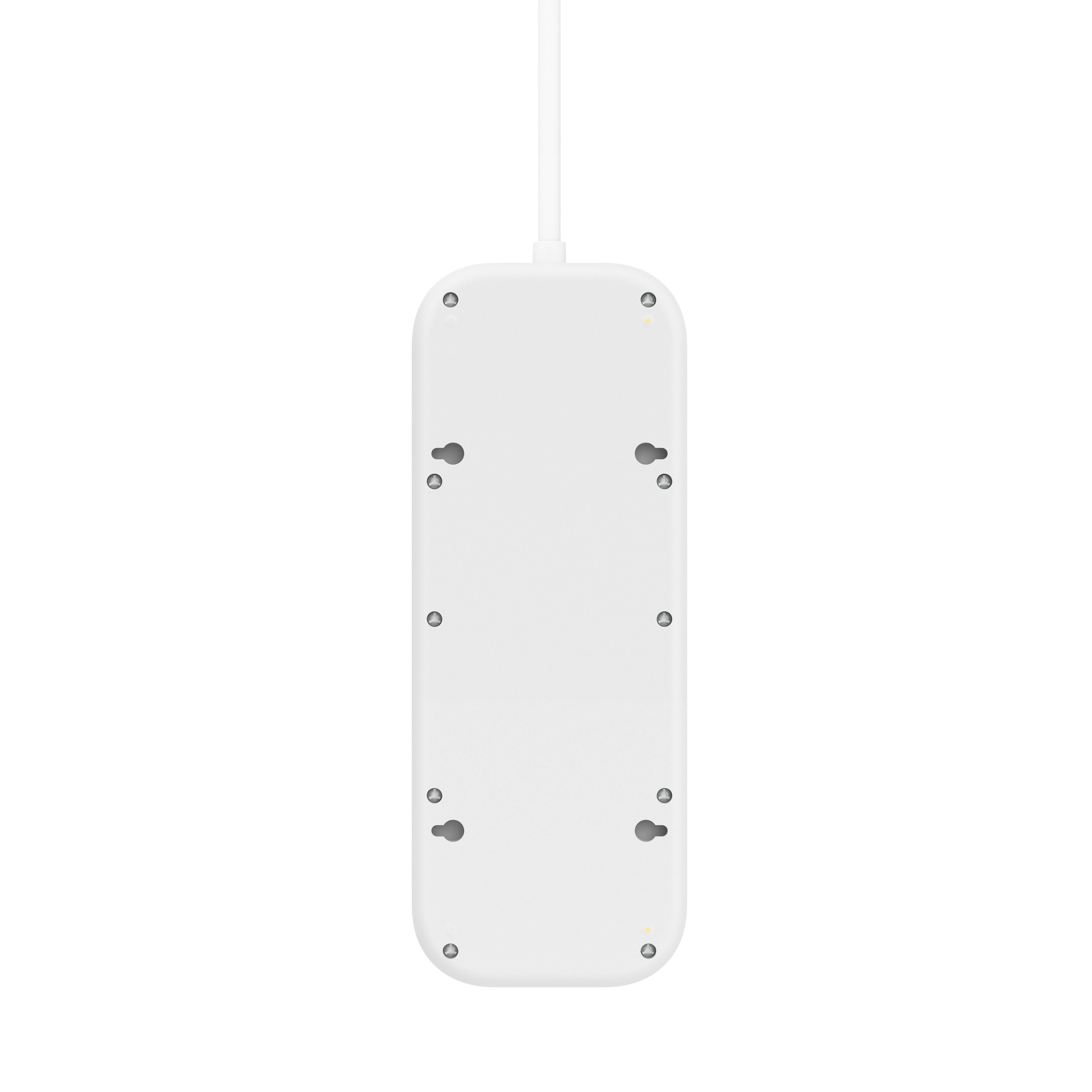 Belkin Steckdosenleiste »6-Fach Steckdosenleiste mit USB-A + USB-C Port, 650J, 18 W, 2 Meter« 8-fach (Ein- / Ausschalter Kabellänge 2 m)