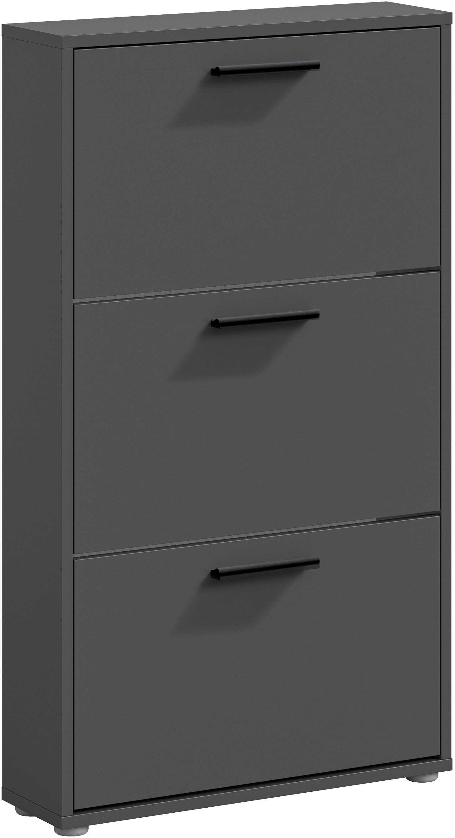 HBZ Schuhkipper »Sam Schuhkipper, Schuhschrank BxHxT 59x103x17 cm«, (1 St.), Schuhkipper, Schuhschrank mit 3 Klappen, BxHxT 59x103x17cm