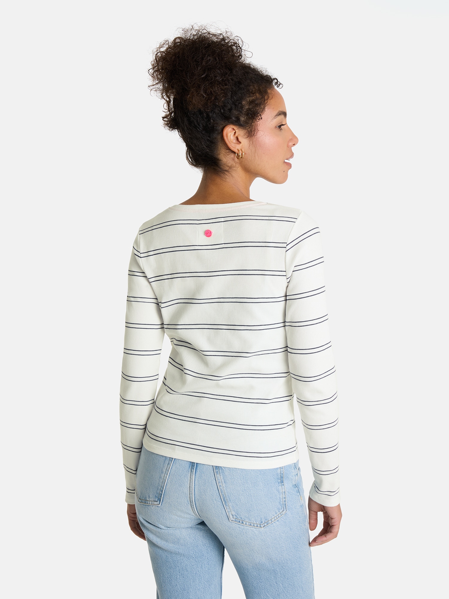 Lieblingsstück Langarmshirt »SinaL« mit Herzmotiv und Streifen