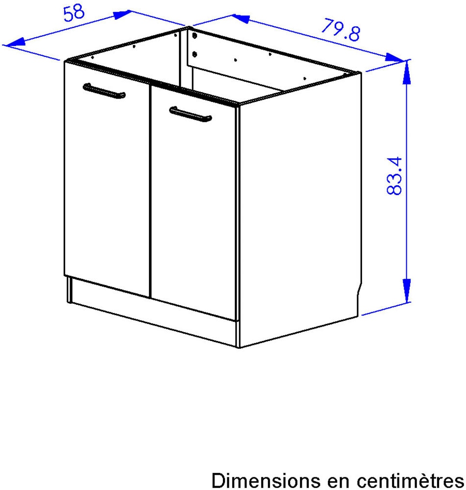 Gami Küchenzeile »Set A B180 ALPAGA« Set,  Sehr praktisch und funktional.