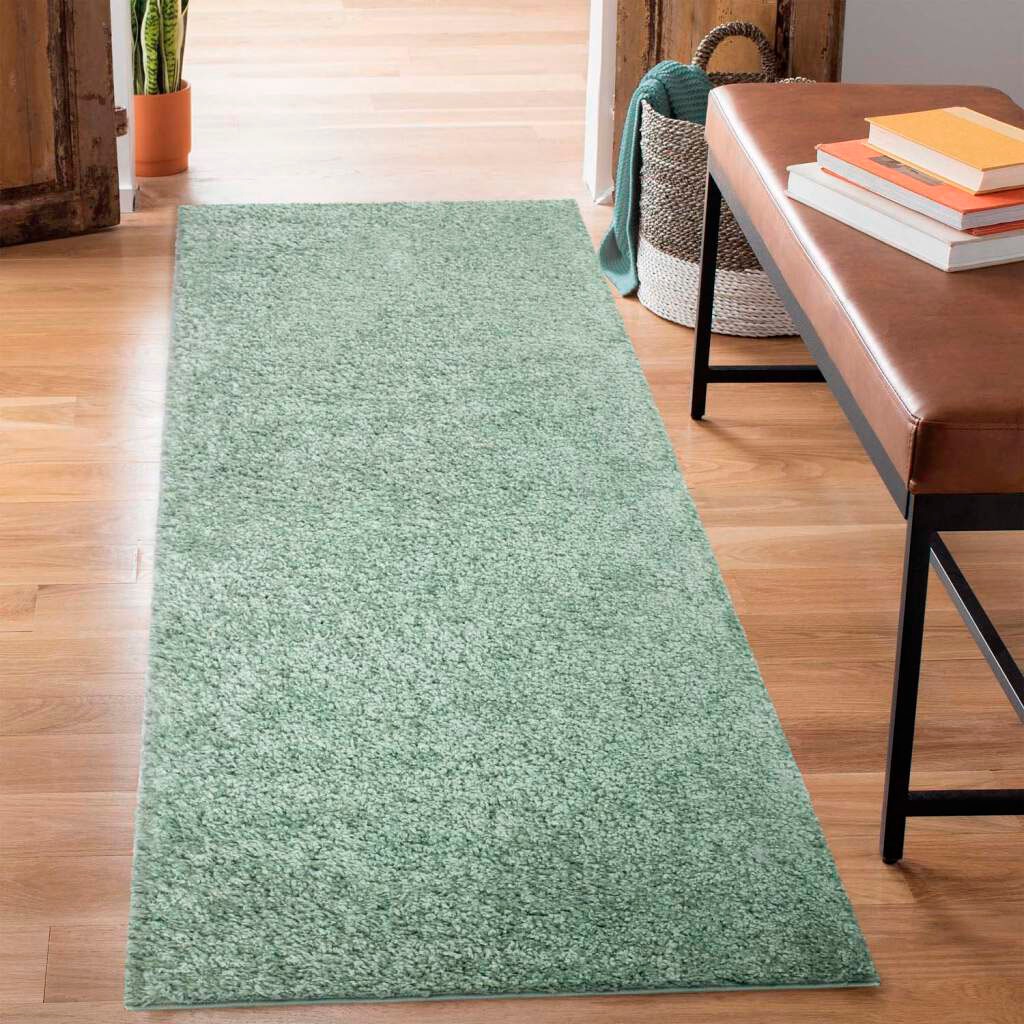 Carpet City Hochflor-Teppich »City Shaggy«, rechteckig, 30 mm Höhe, Auch als Läufer, Langflor, Uni, Shaggy, flauschig-weich