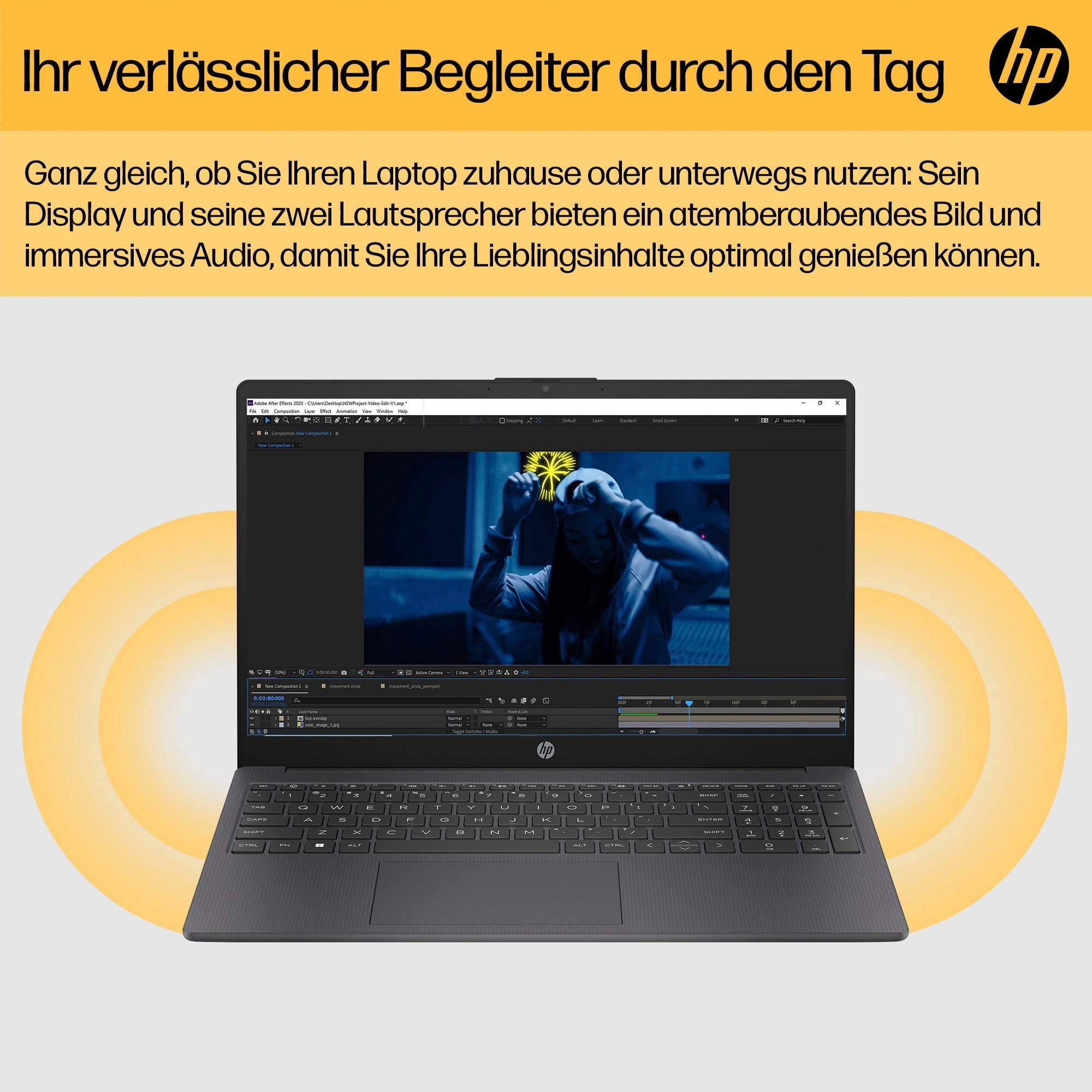 HP Notebook »15-fc1253ng« 39,6 cm / 15,6 ″ AMD Ryzen 5 Radeon Graphics 1.000 GB SSD