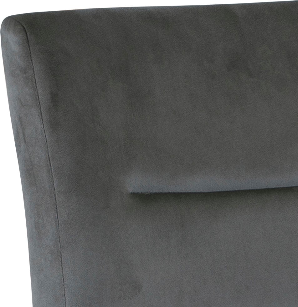 ACTONA GROUP Esszimmerstuhl »Doris«, (Set), 2 St., Polyester, mit lebendigem Stoff, schlanke, schwarze Metallbeine