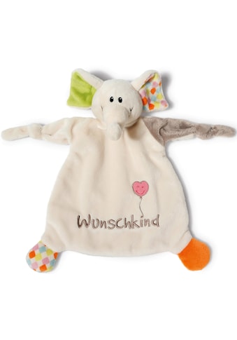 Schmusetuch »My First NICI Kollektion, Elefant Dundi, Wunschkind«, mit aufgestickten...