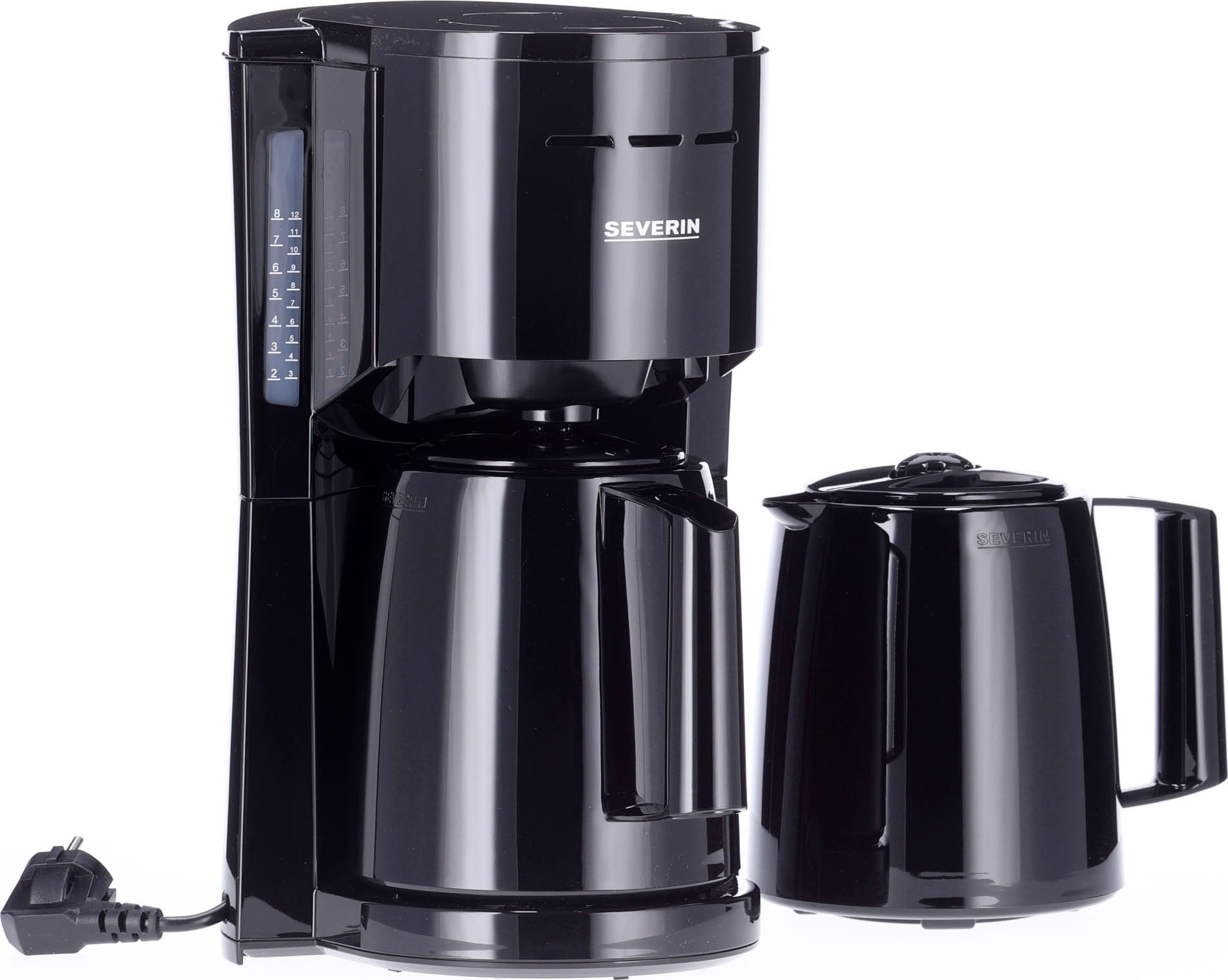Severin Filterkaffeemaschine »KA 9307«, 1 mit 2 mit Kaffeekanne, Thermokannen XXL 3 Jahren 1x4, Papierfilter, Garantie l