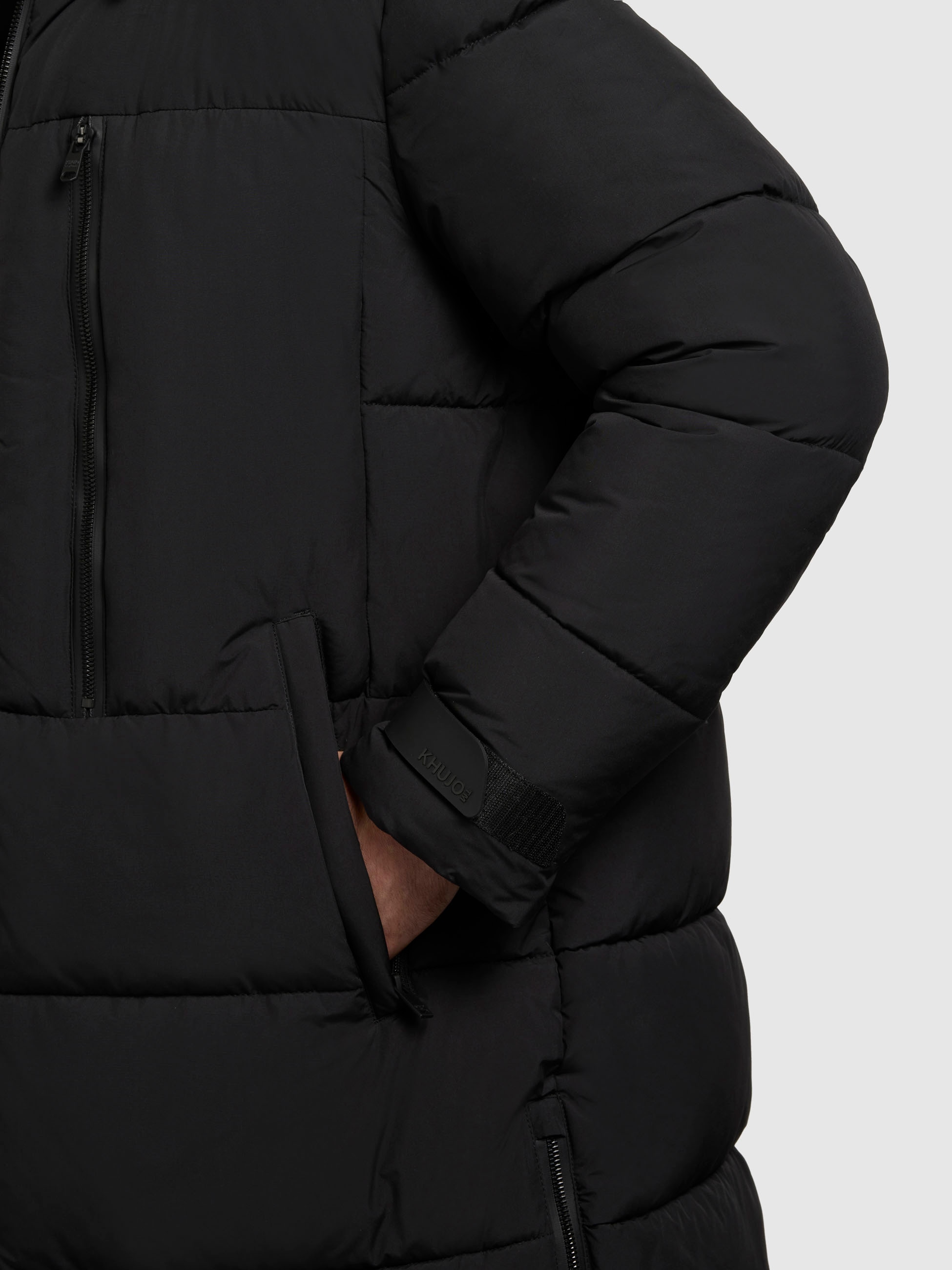 khujo Steppjacke »SIRAM«, mit Kapuze