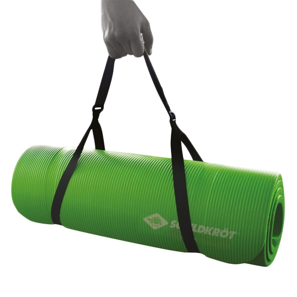 Schildkröt Fitnessmatte »Fitnessmatte 15mm (grün)« nkl. Transport-Gurtband