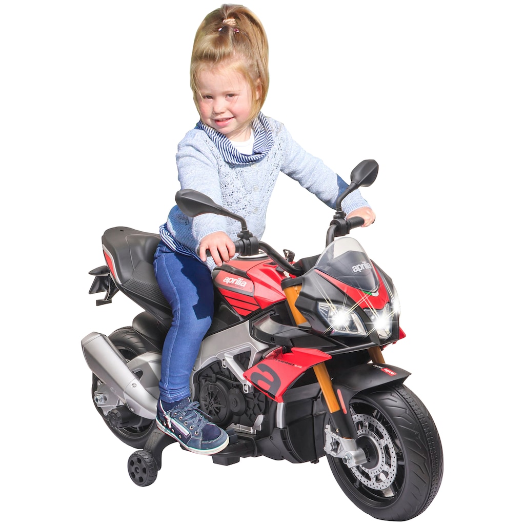 Jamara Elektro-Kindermotorrad »Ride-on Aprilia Tuono V4 1100RR«, ab 3 Jahren, bis 25 kg