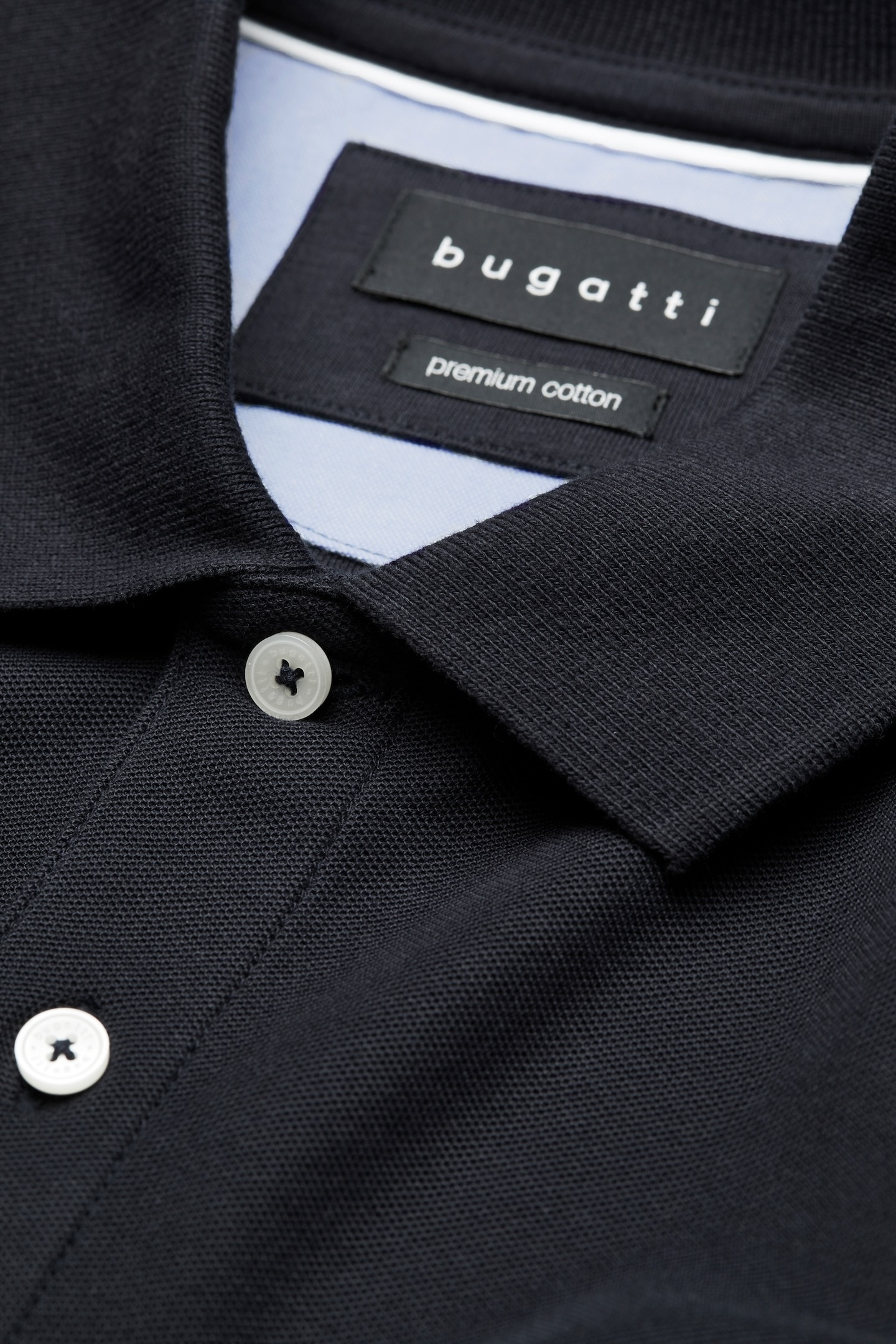 bugatti Poloshirt »Basic Essential« Modern Fit Piqué