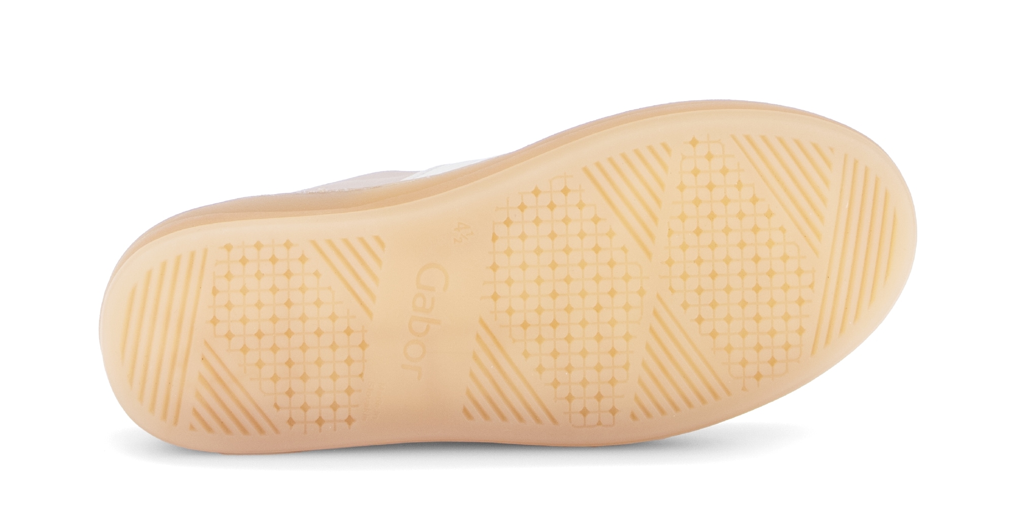 Gabor Plateausneaker  Freizeitschuh, Halbschuh, Schnürschuh mit transparenter Laufsohle