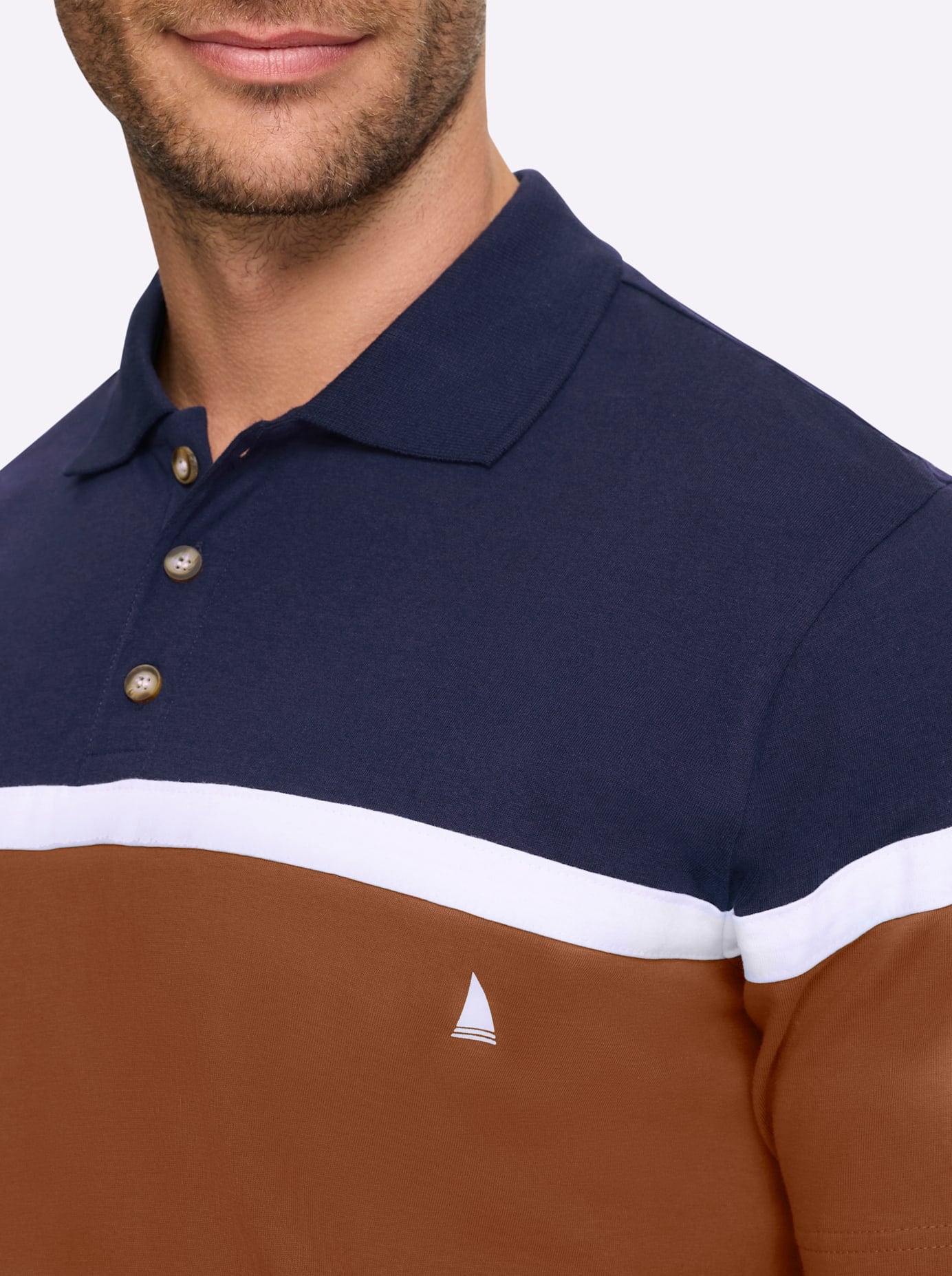 Catamaran Kurzarmshirt »Kurzarm-Poloshirt« 1 tlg.
