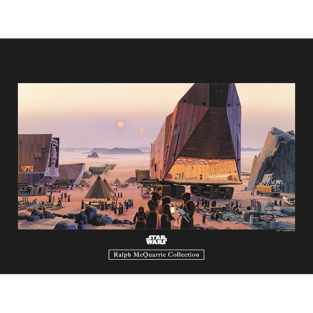Komar Poster »Star Wars Classic RMQ Java Market«, Star Wars, Kinderzimmer,  Schlafzimmer, Wohnzimmer online kaufen | mit 3 Jahren XXL Garantie