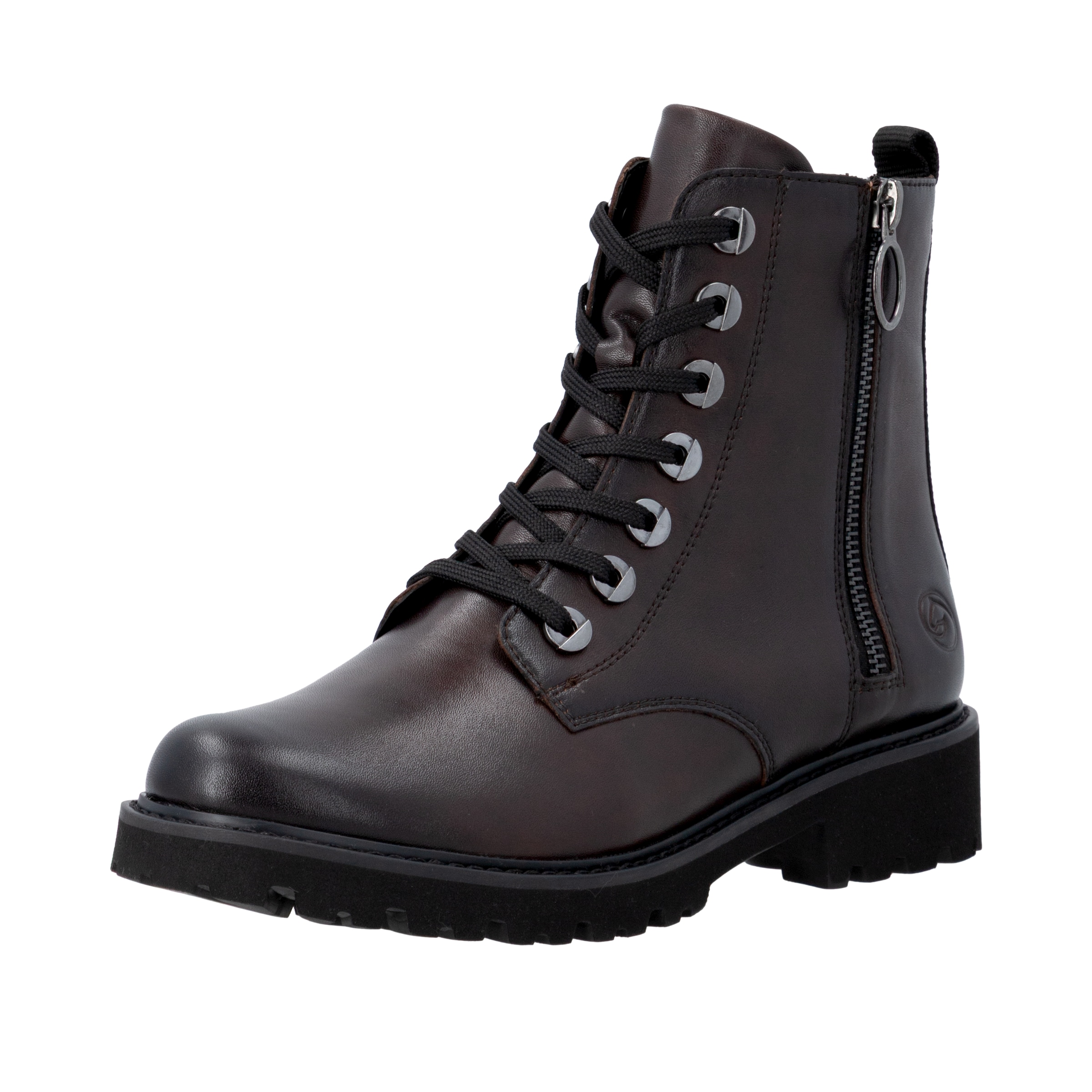 Remonte Schnürstiefelette  Blockabsatz, Stiefelette, Schnürboots, im modischen Used Look