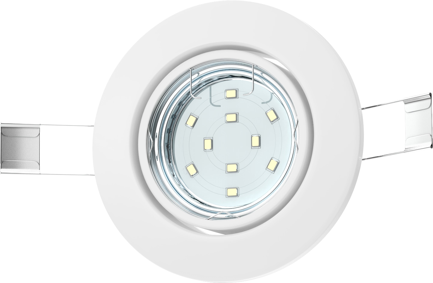 B.K.Licht LED schwenkbar mit LED 3 weiß Einbauspot GU10 Einbauleuchte »Hila«, | XXL Garantie Jahren online 6 flammig-flammig, kaufen 6er Einbaustrahler SET Decken-Spot