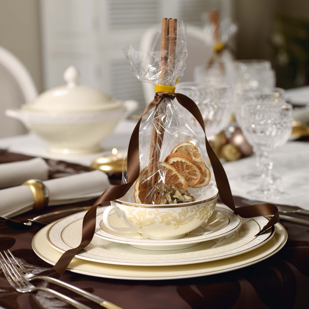 Villeroy & Boch Tasse »Suppen-Obertasse Ivoire 200 ml weiß-gold«