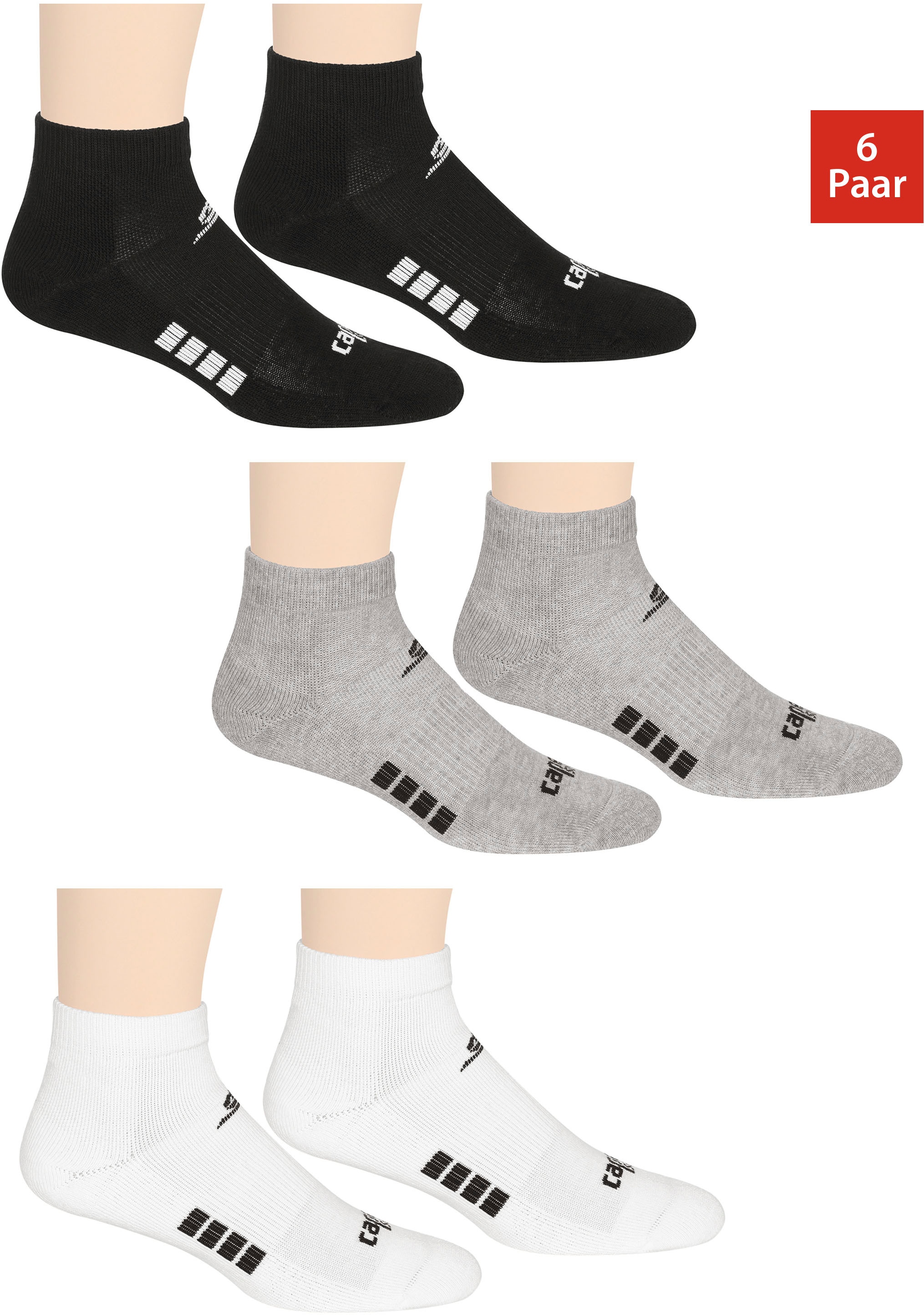 Capelli Sport Sneakersocken, (6 Paar)