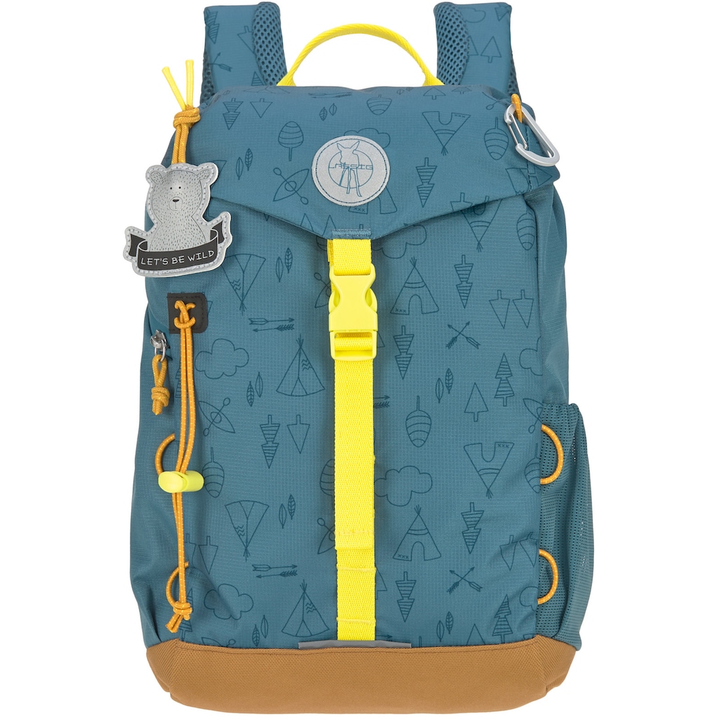 LÄSSIG Kinderrucksack »Adventure, Blue, Mini Backpack«, Reflektoren